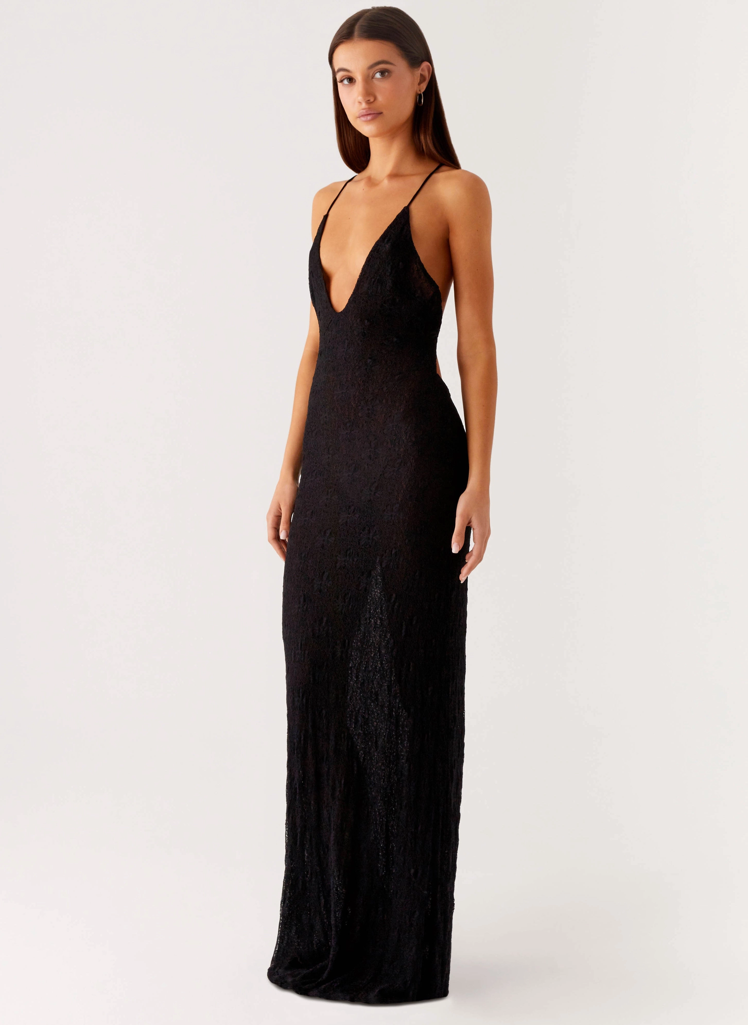 Kylia Maxi Dress - Black Work Favorite