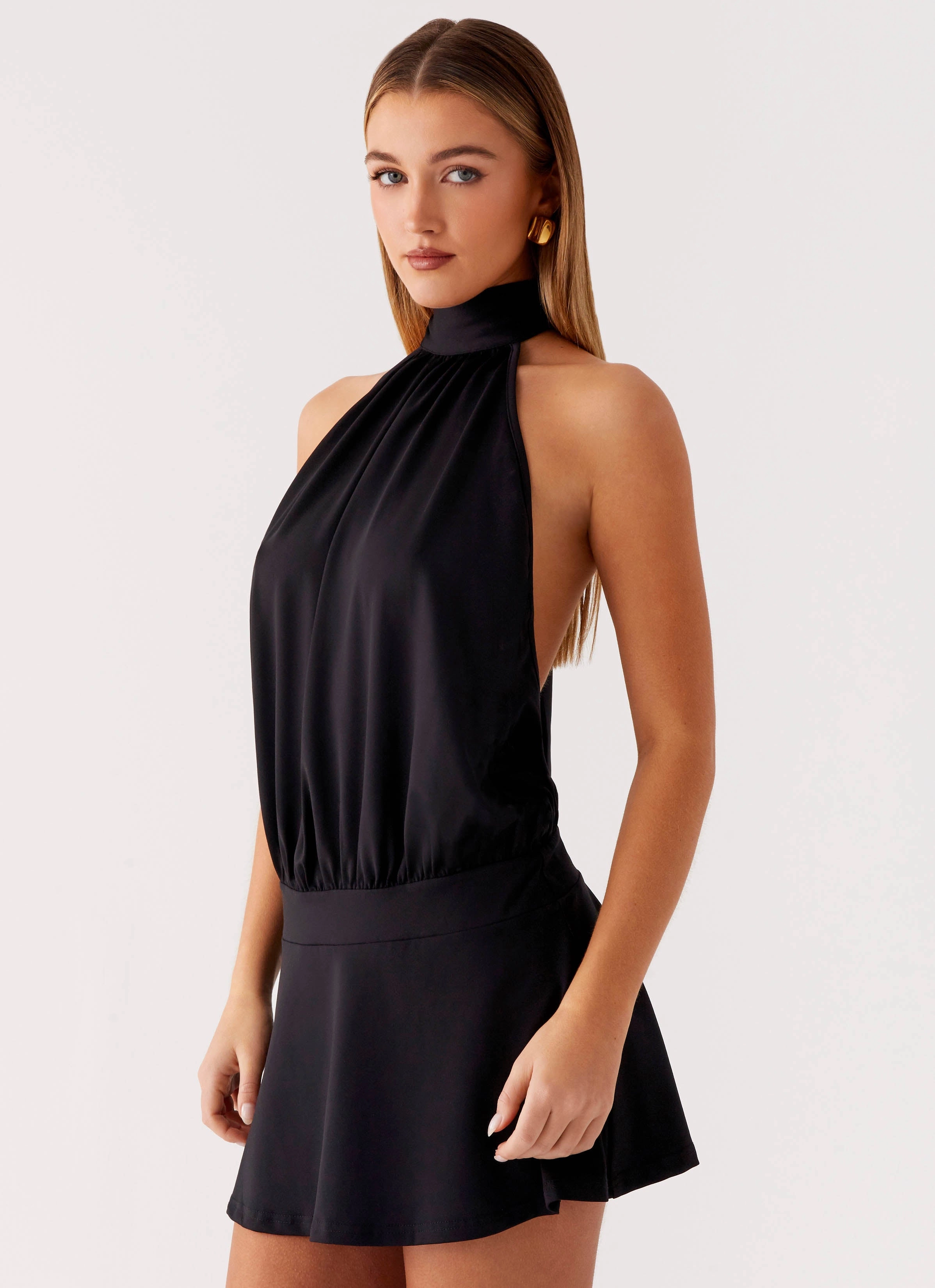 Valor Mini Dress - Black Comfortable Shape Urban Motion