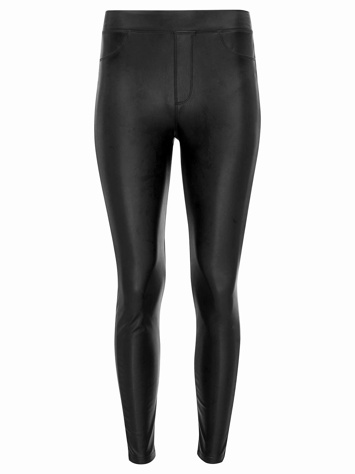 Thermal Insulation Layer Runway Semi High Rise Legging Slick Black