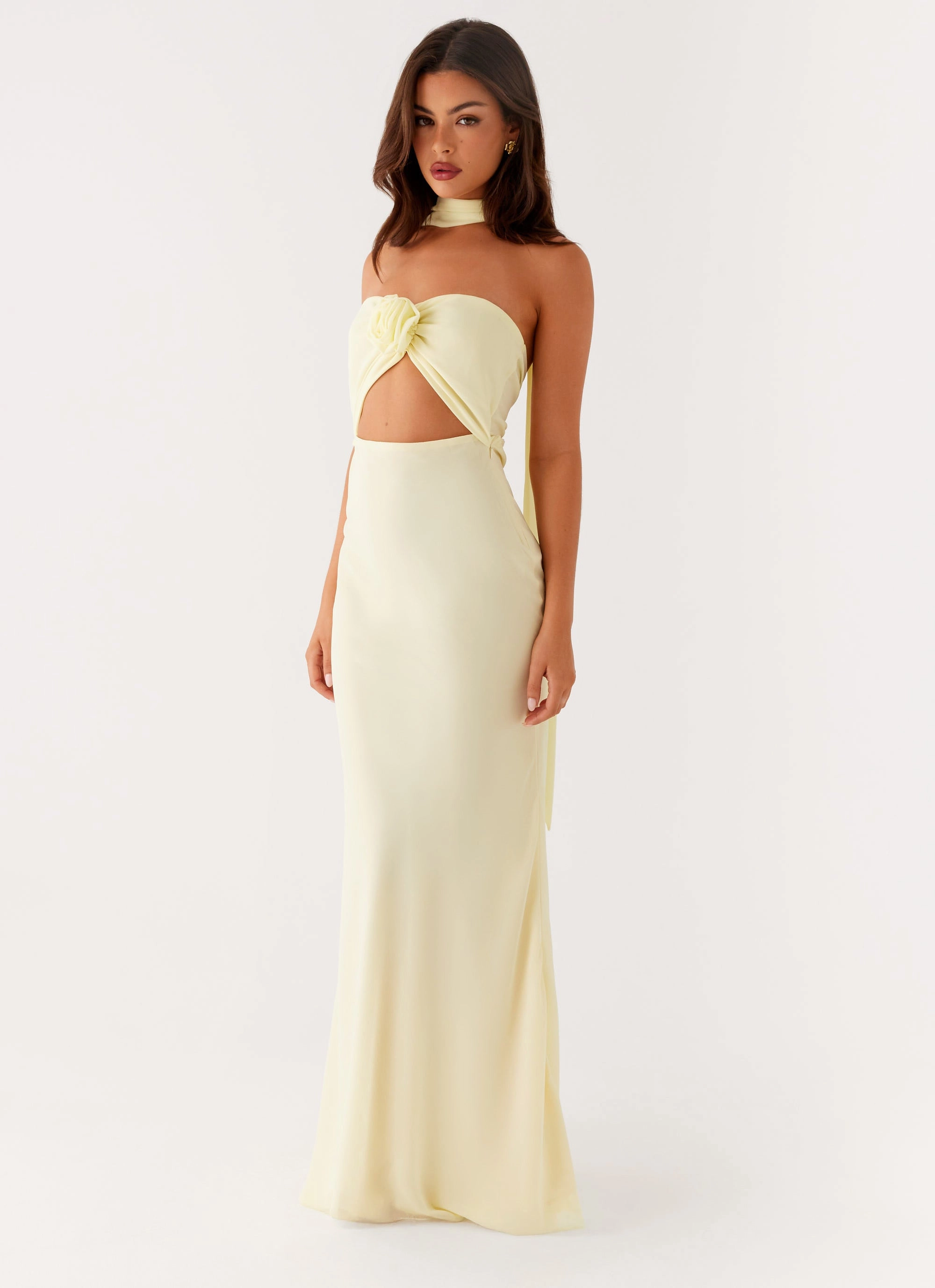 Cruise-Wear New Light Maxi Dress - Yellow