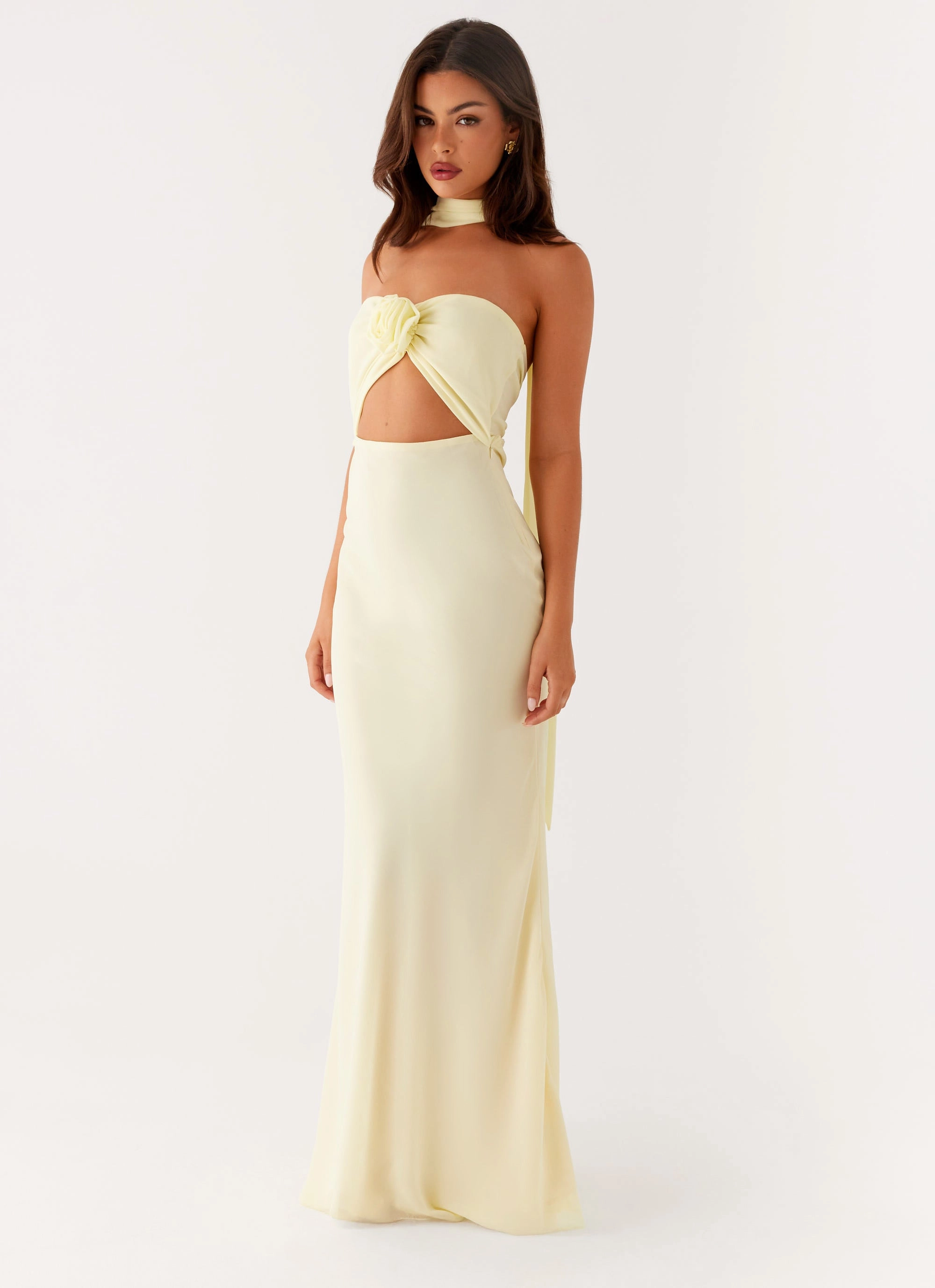 Move Easy Match Quick New Light Maxi Dress - Yellow