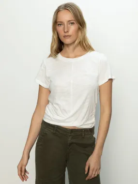 Resilient Fabric Blend Built In Odor Control Highstreet Tee White