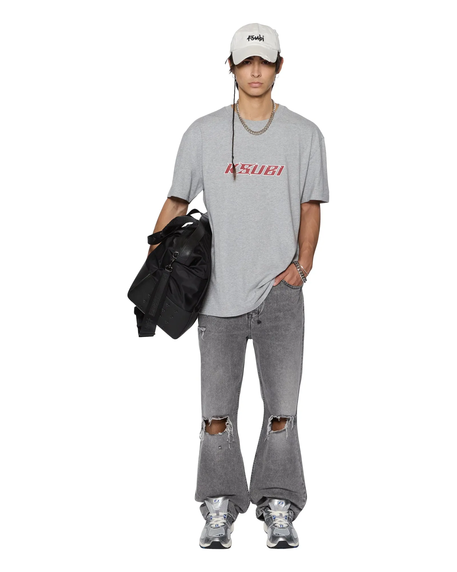 Non Restrictive STINGER BIGGIE SS TEE GREY MARLE NonToxic Certification