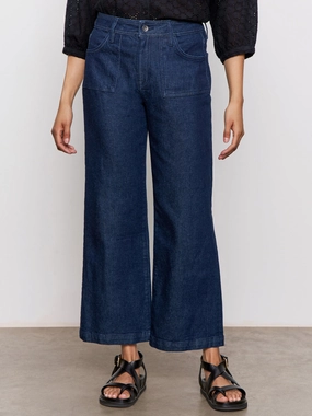 League Crop Jeans Plot Twist Comfortable Fabric