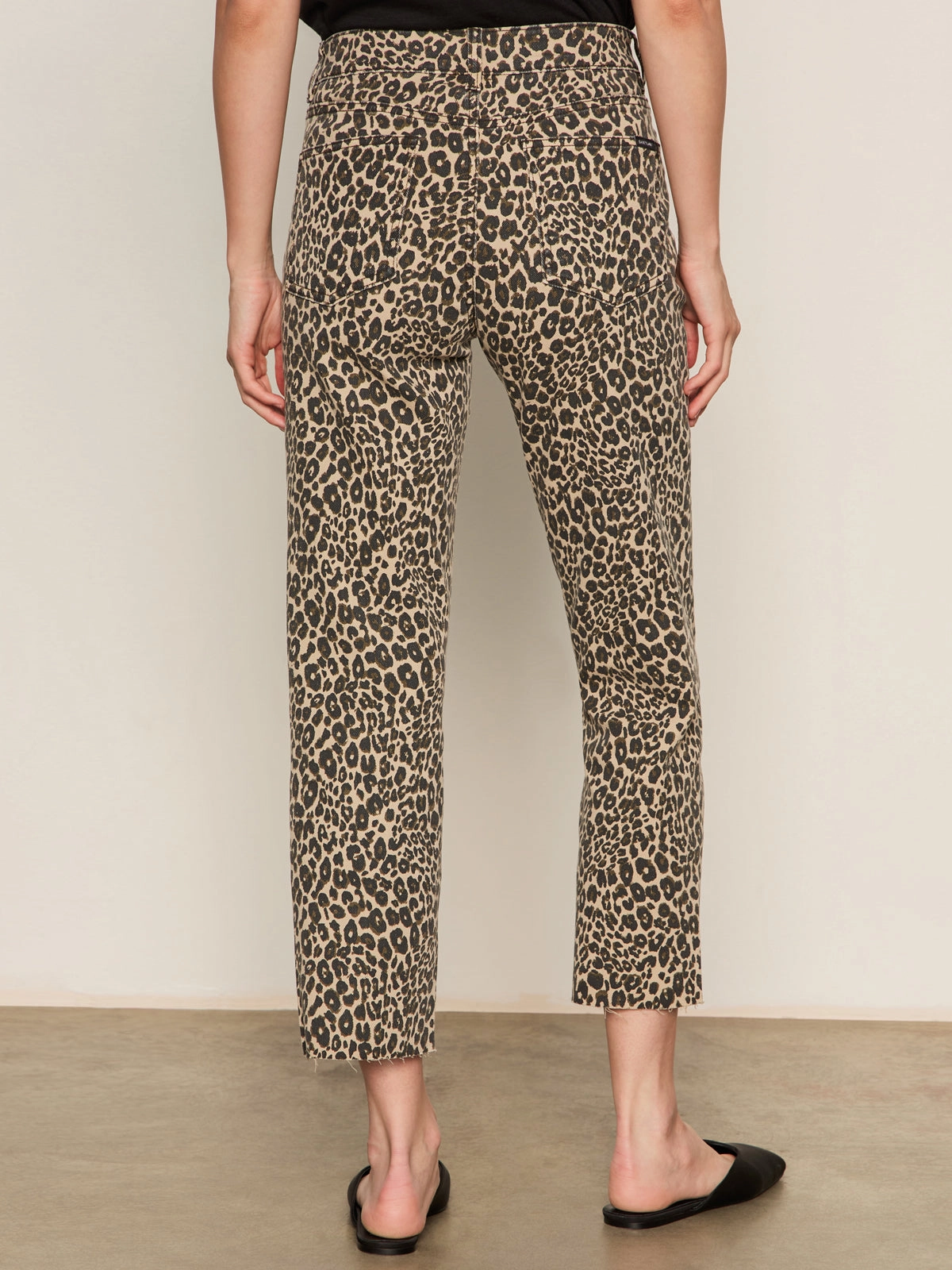 SnagFreeKnit SnagResistant Fabric Cadence 90's Straight Crop Jean French Kitty