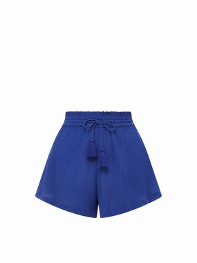 Vicki Shorts In Iris Versatile Design
