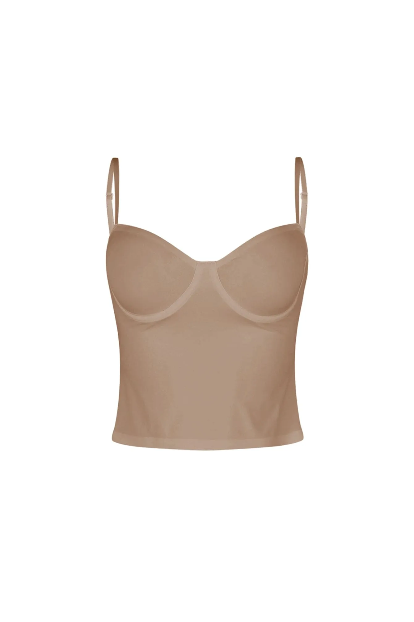 Versatile Base Layer Nudeform Underbust Cami Top