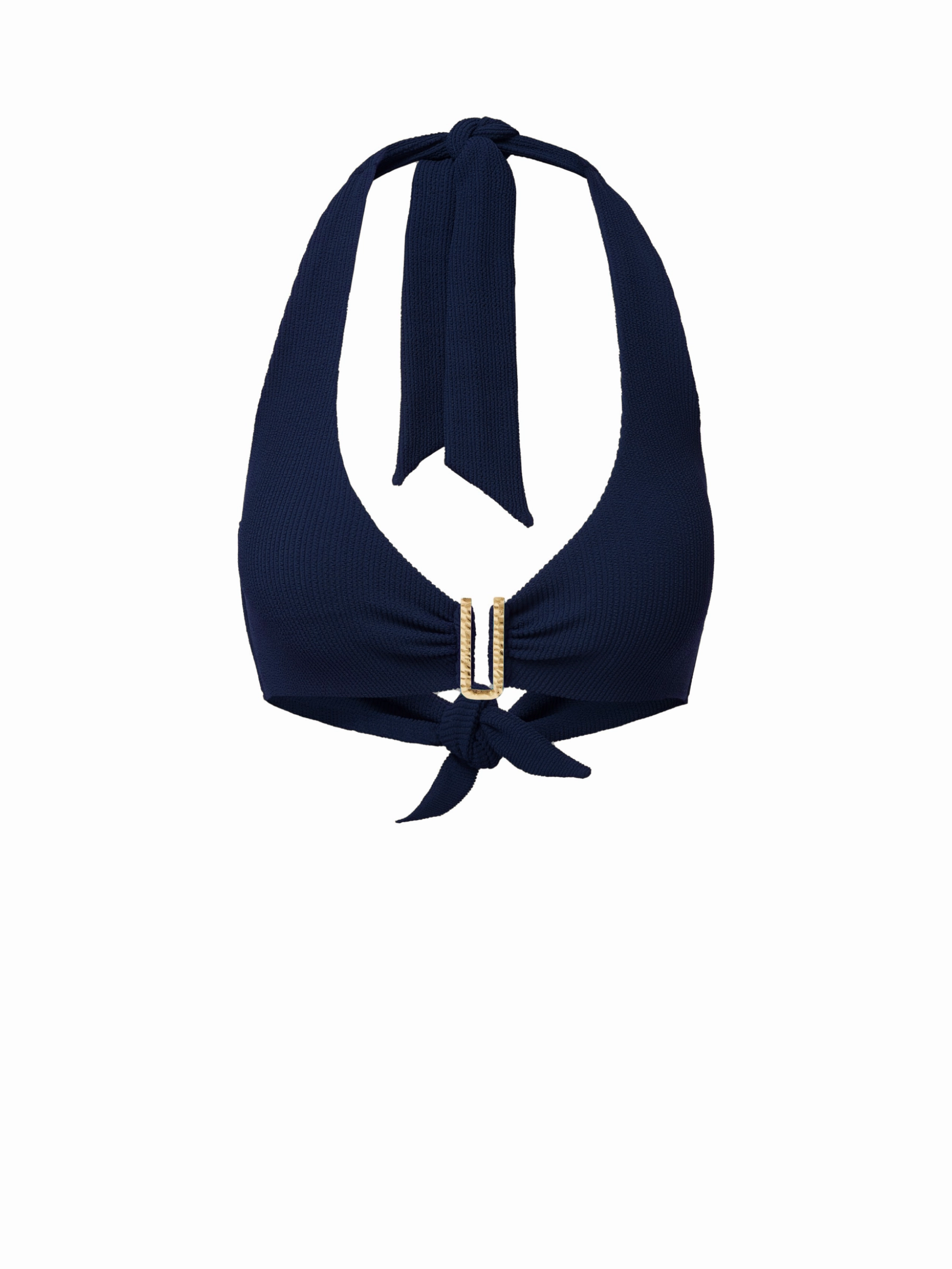 Vacation Outfit Melissa Top In Navy Texture