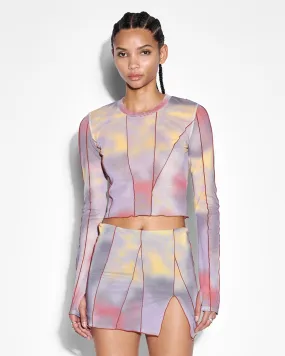 Odor Resistant Treatment REFRACT TOP EUPHORIA SlubTexture