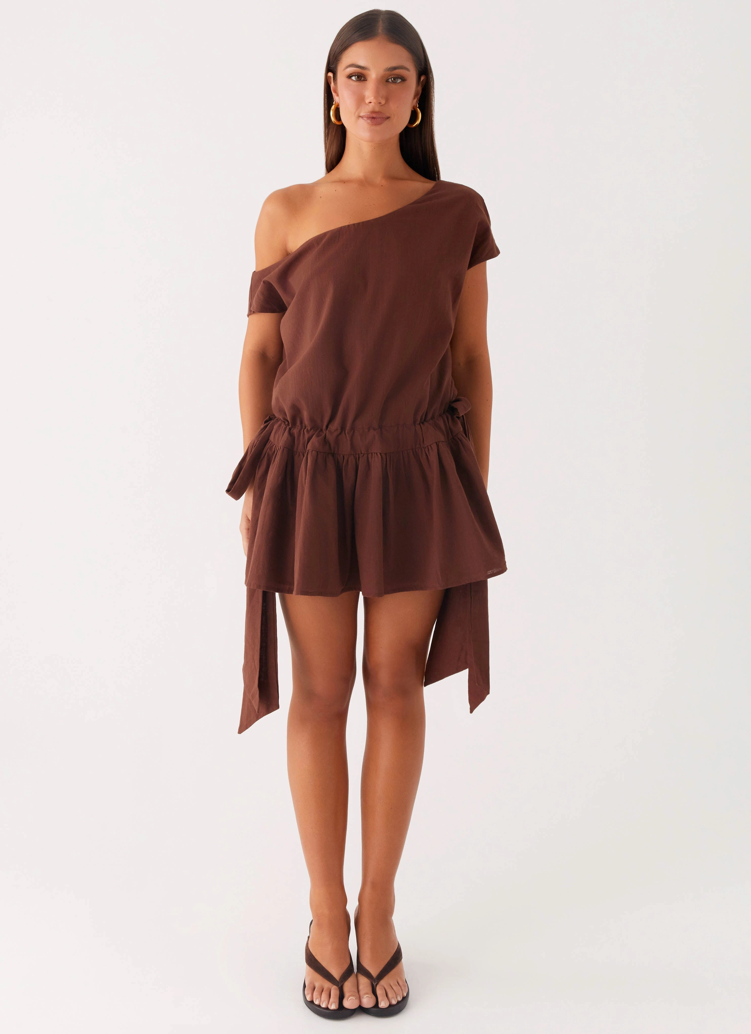 Ettie Mini Dress - Chocolate Mood Edge