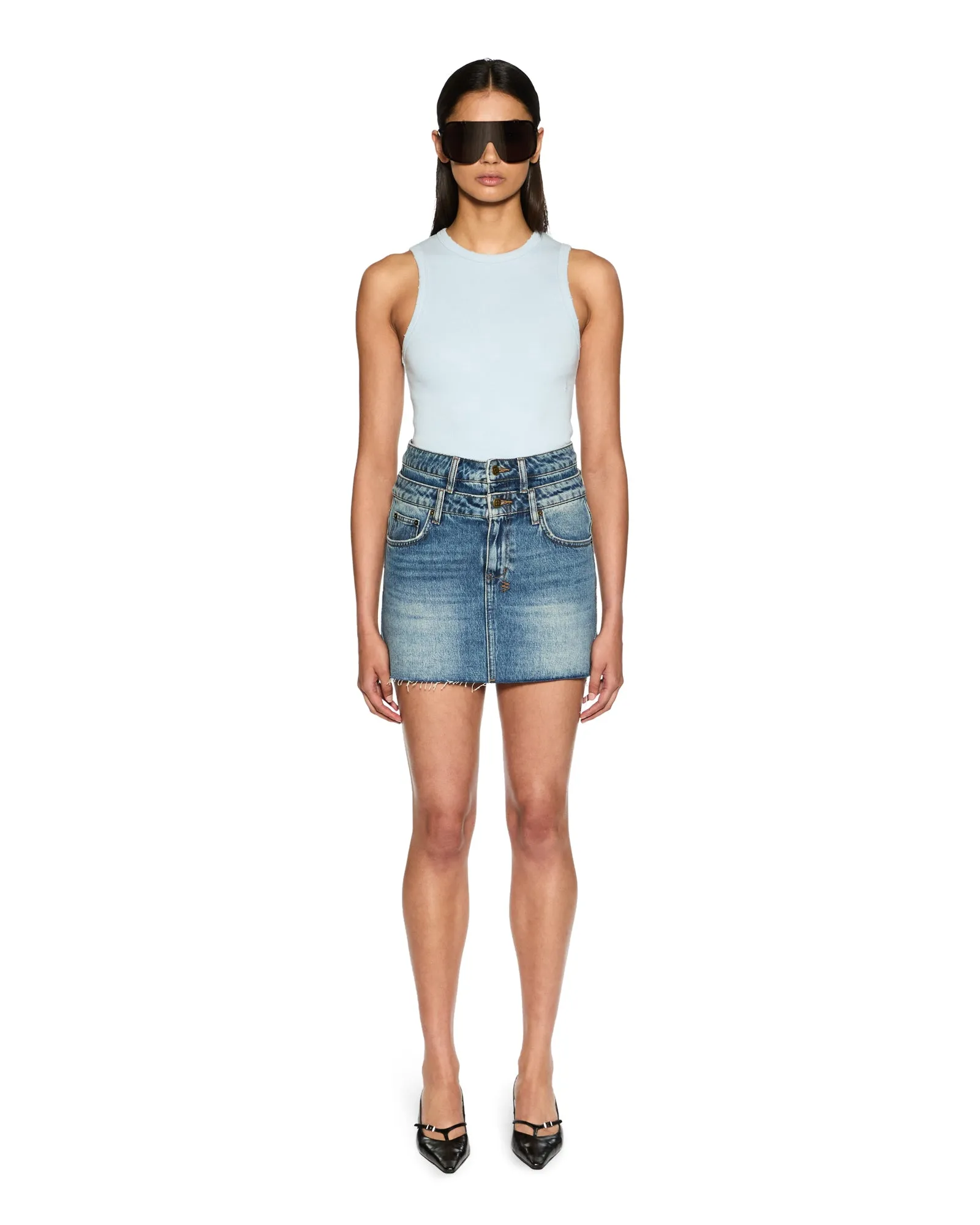 OdorResistant Material SYNDICATE TANK XTRA SKY OdorControl Microfiber texture