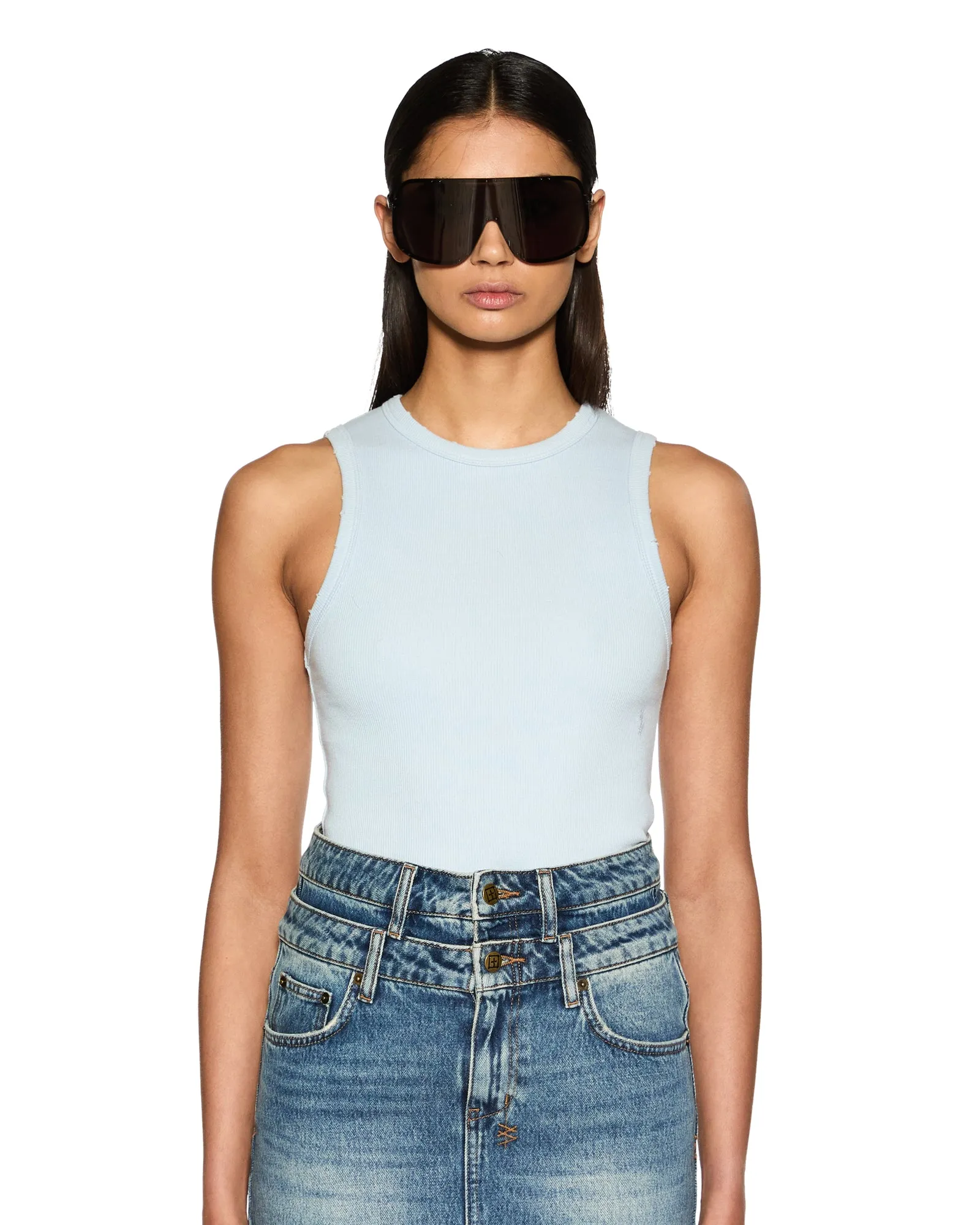 Smooth Zipper Integration Odor Resistant Fabric OdorResistant Material SYNDICATE TANK XTRA SKY