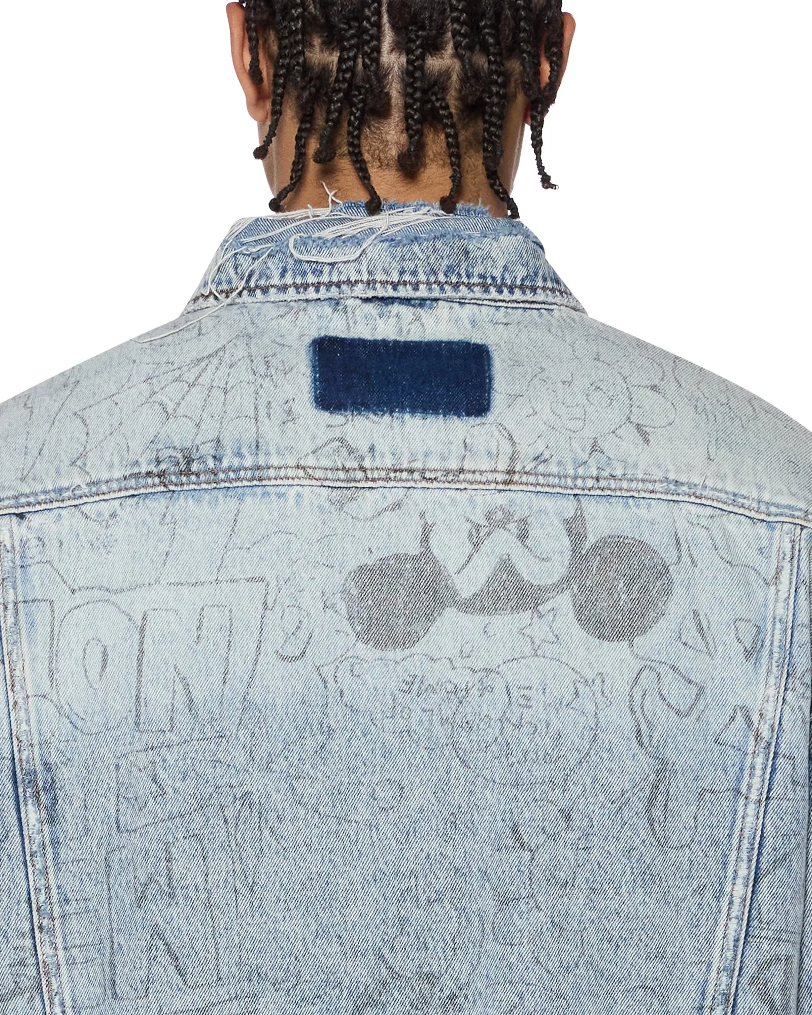 OH G JACKET BUNKER BLUE NOIZE Selvedge Denim Airy Touch