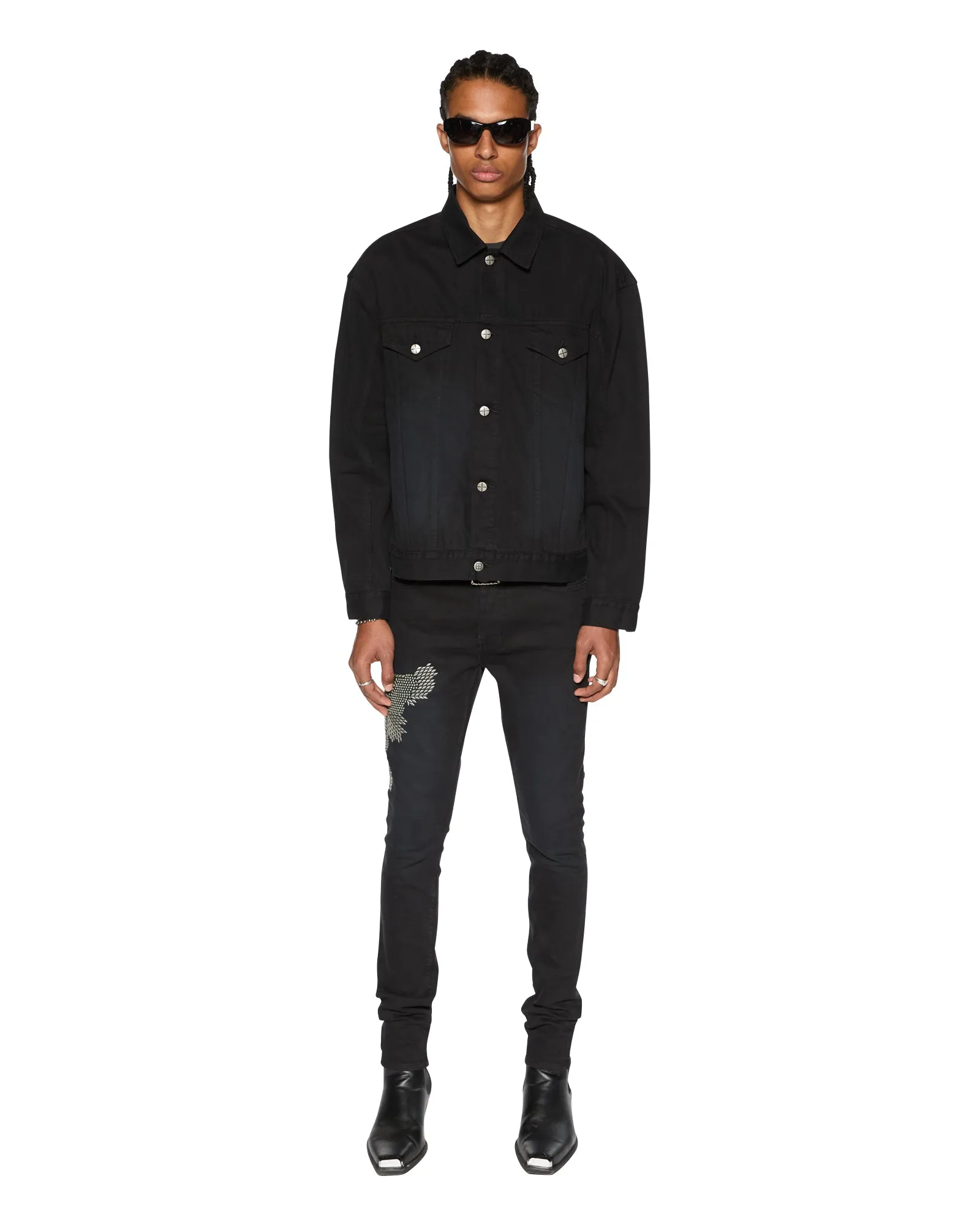 ReflectiveTrimDetails OH G JACKET REPLICA EAGLE Sustainable Textile