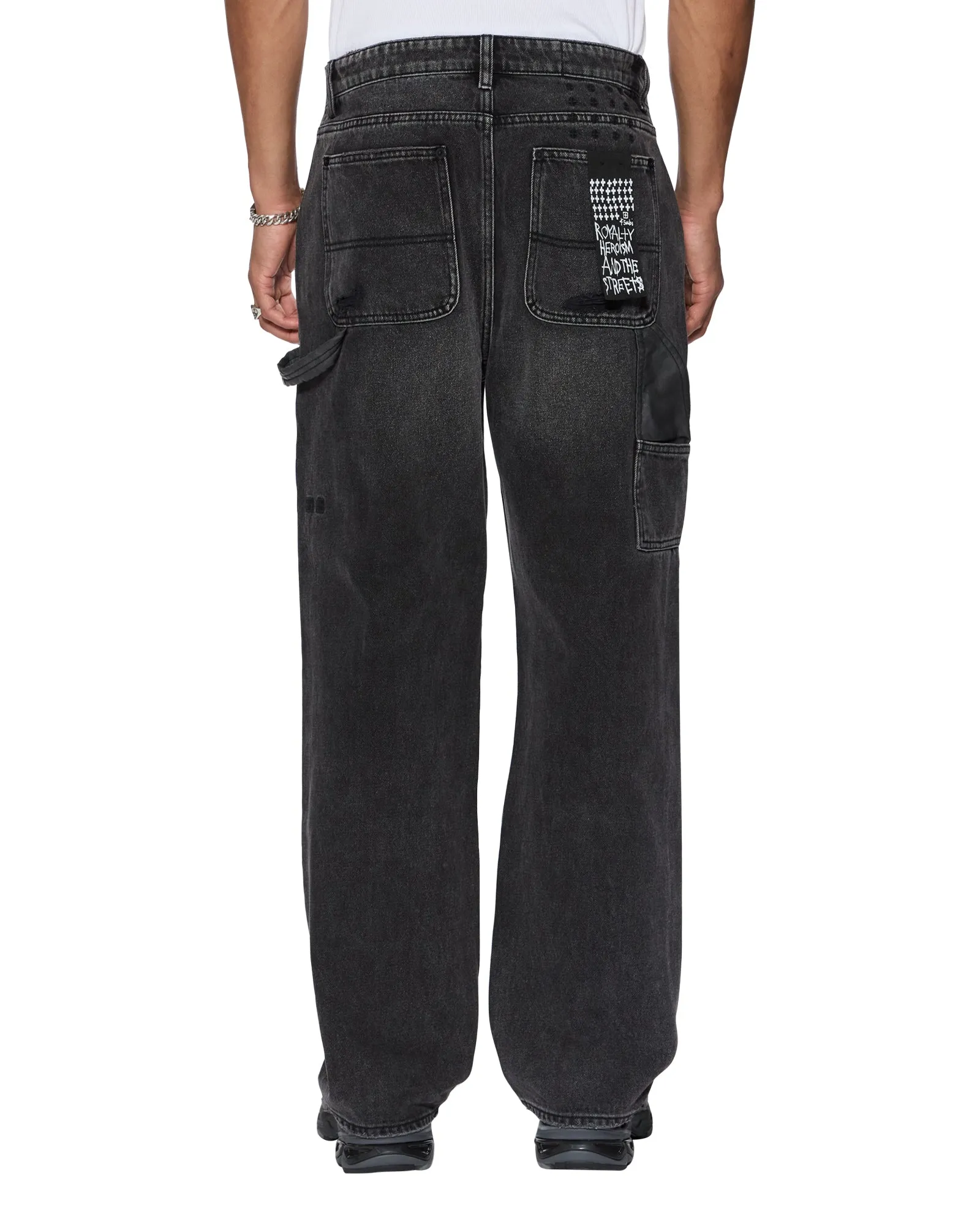 OPERATOR PANT TORQUED BLACK Clean Finish