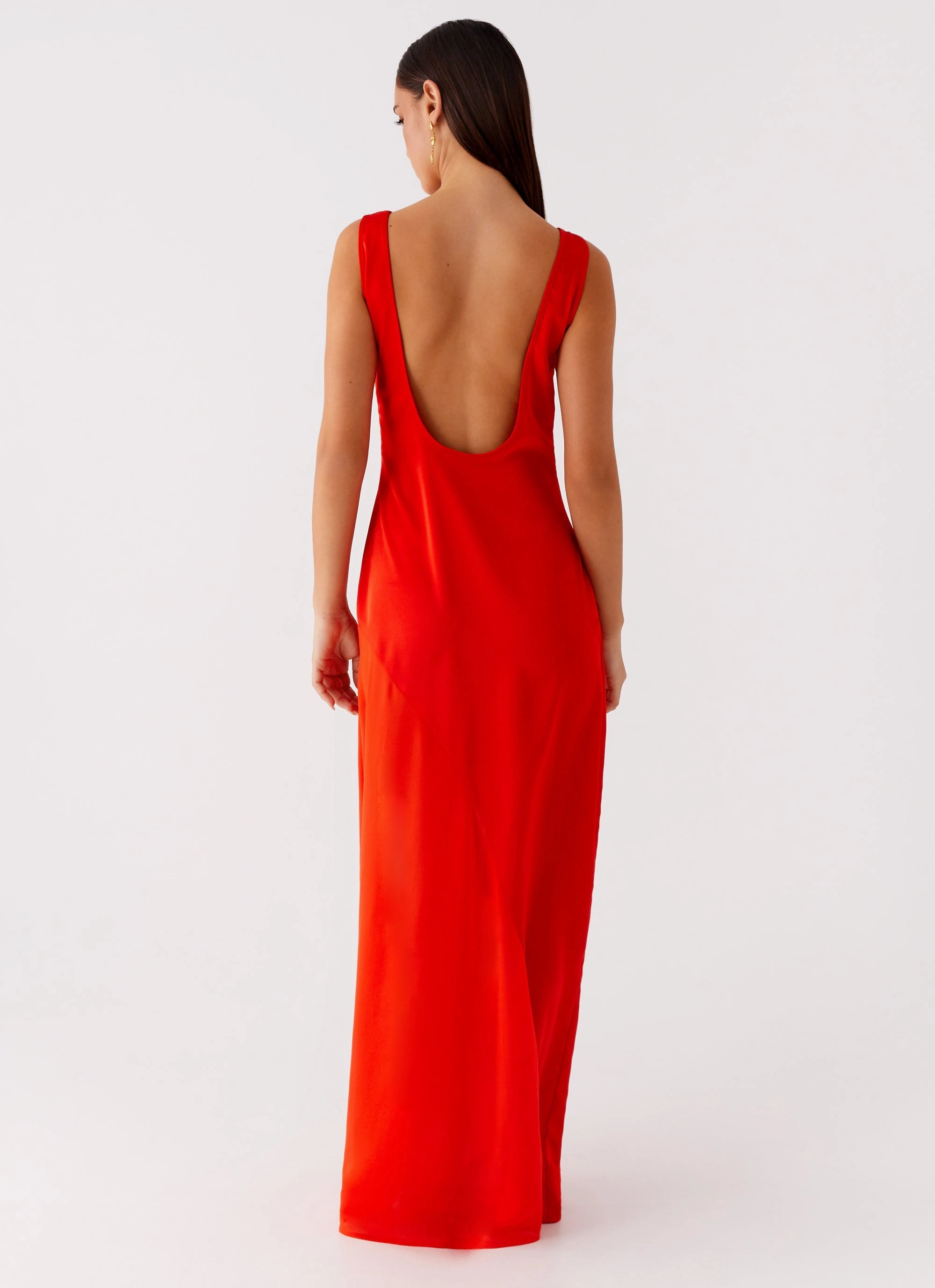 Ramiro Maxi Dress - Red Earthy Hue