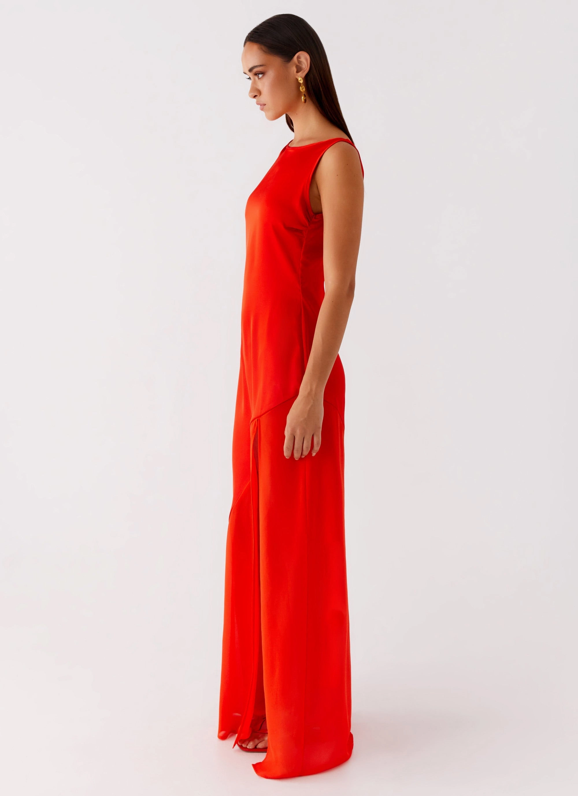 Ramiro Maxi Dress - Red City Essential