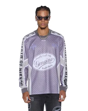 GARAGE LS MOTO JERSEY MOSS BLACK Daily Casual Beach Ready