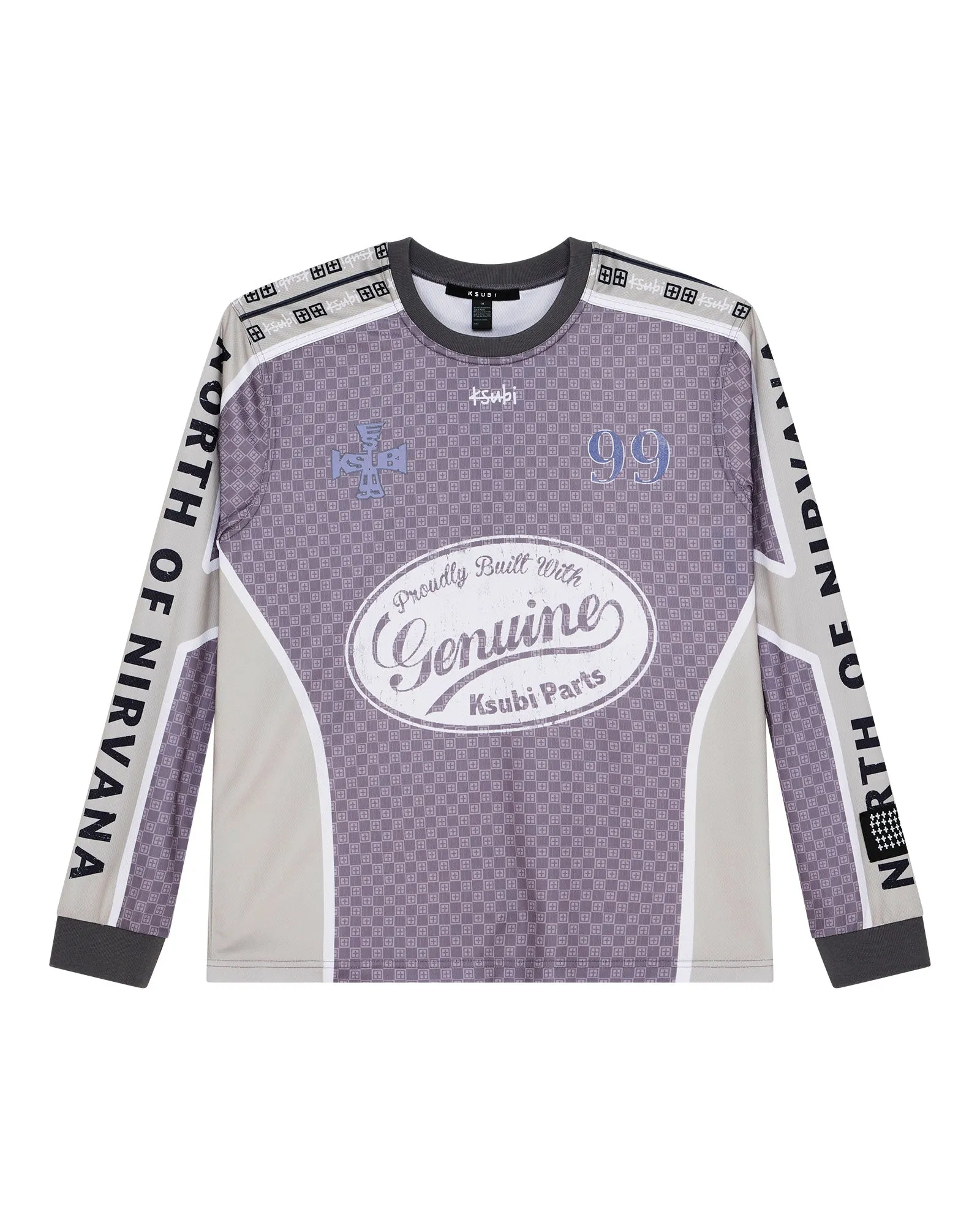 GARAGE LS MOTO JERSEY MOSS BLACK factory work beach goers