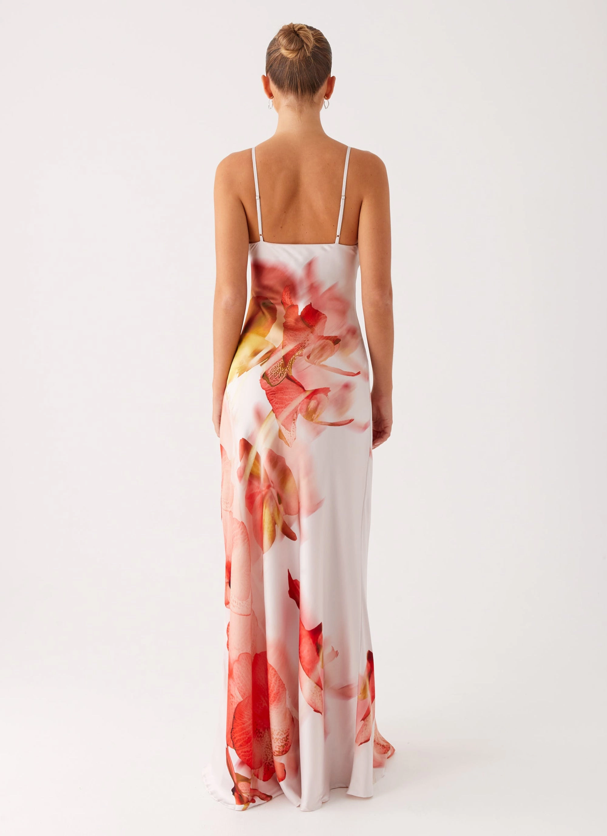Pacha Maxi Dress - Peach Rose Weekend Look