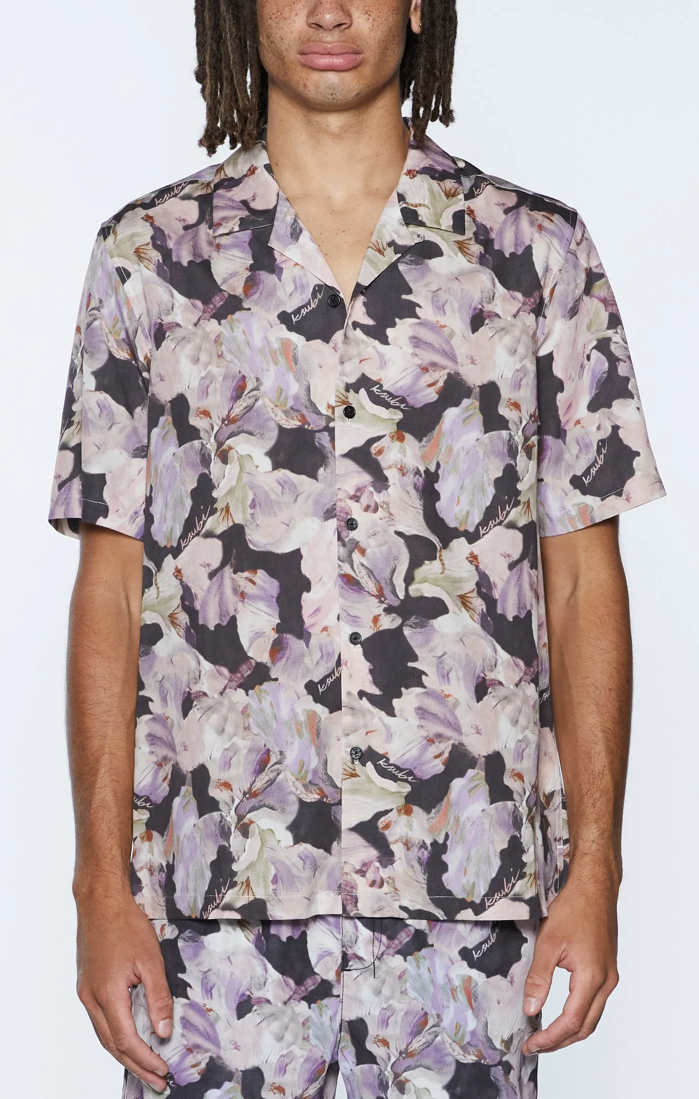 PAINTED RESORT SS SHIRT MULTI Temperature Regulating Blend Cap