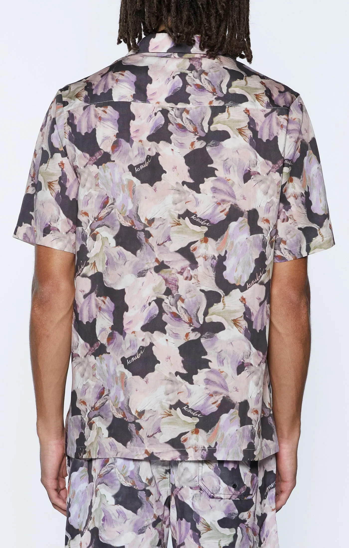 Casual Fit maternity option PAINTED RESORT SS SHIRT MULTI