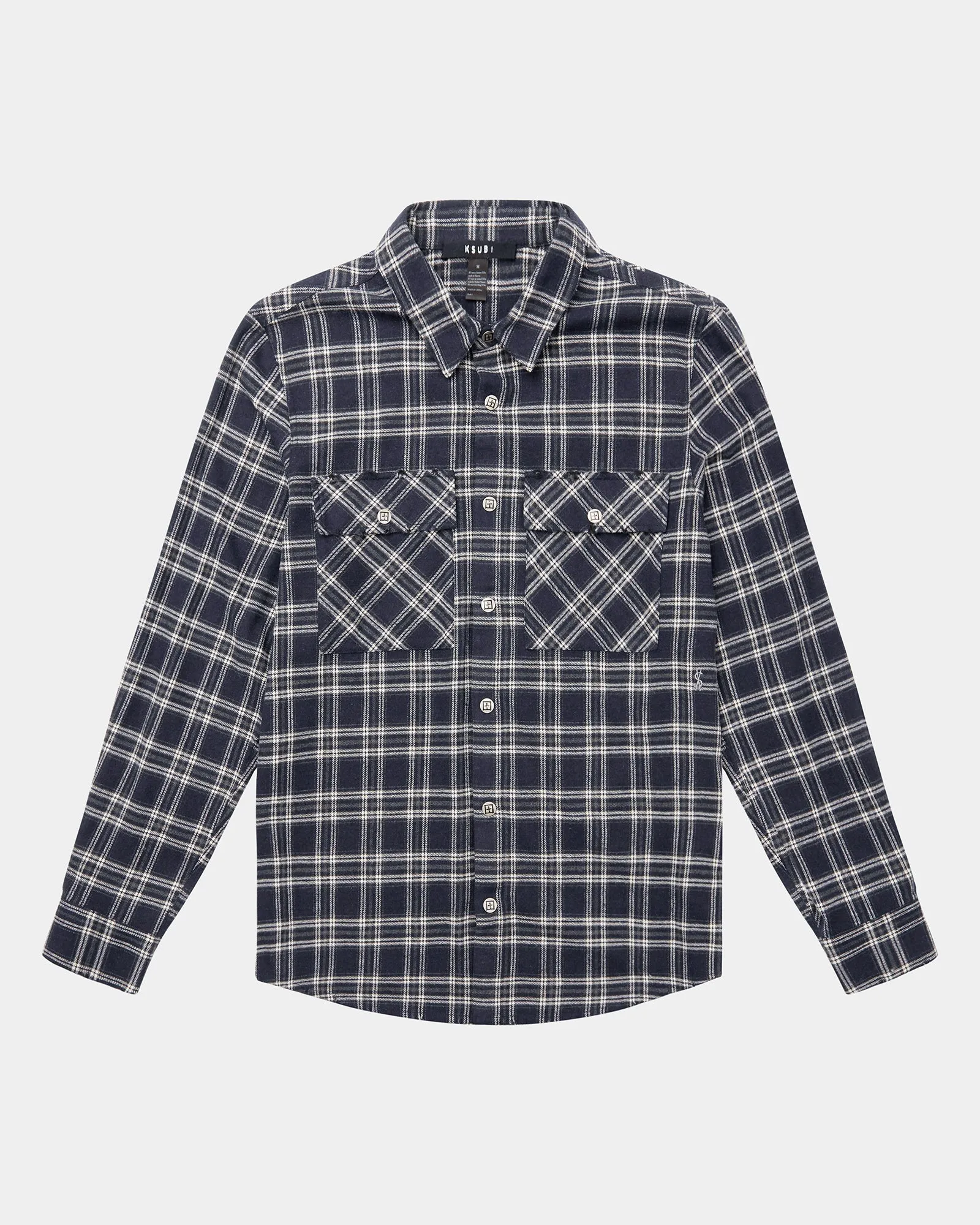 Everyday Basic surf wear PARADOX LS SHIRT INDIGO FADE