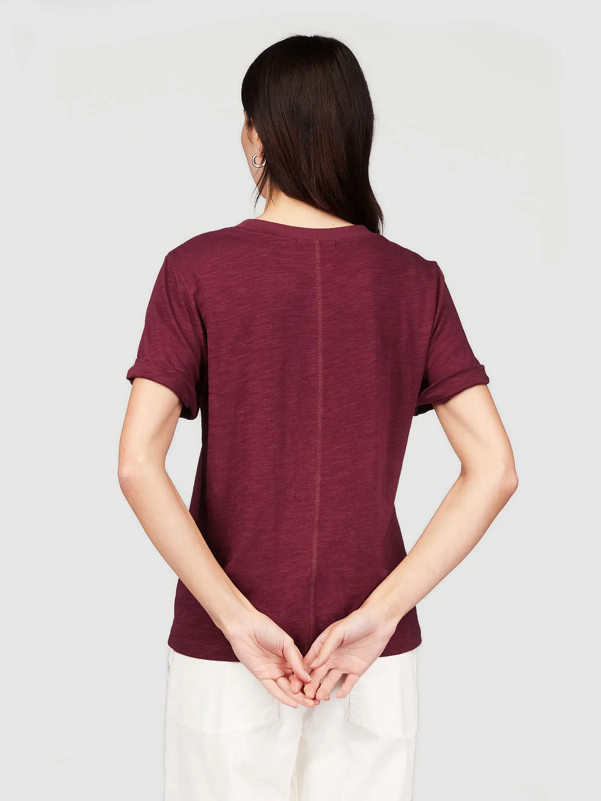 FrenchTerry Casual Style Perfect Tee Remix Night Berry