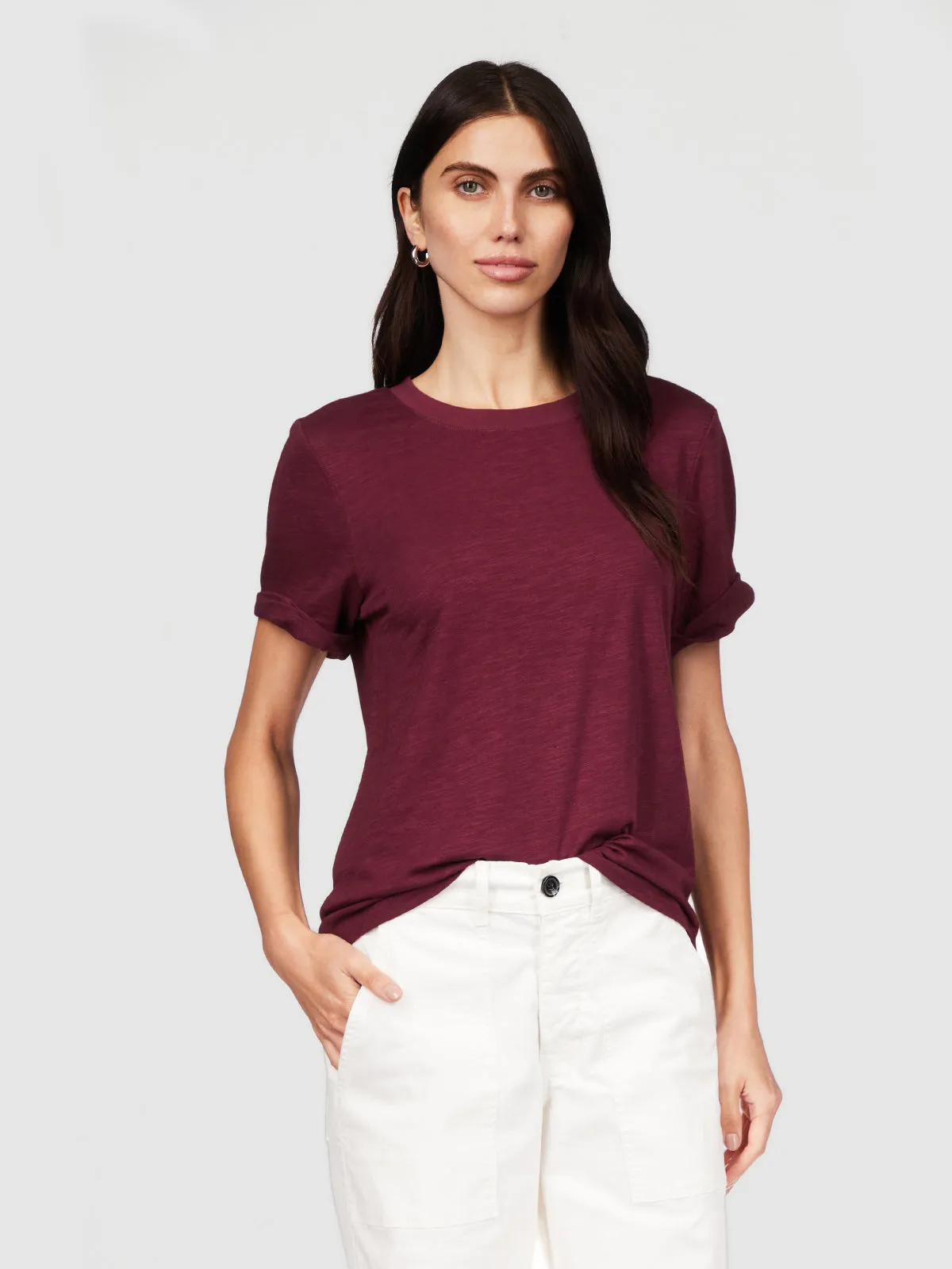 Winter Wardrobe Perfect Tee Remix Night Berry