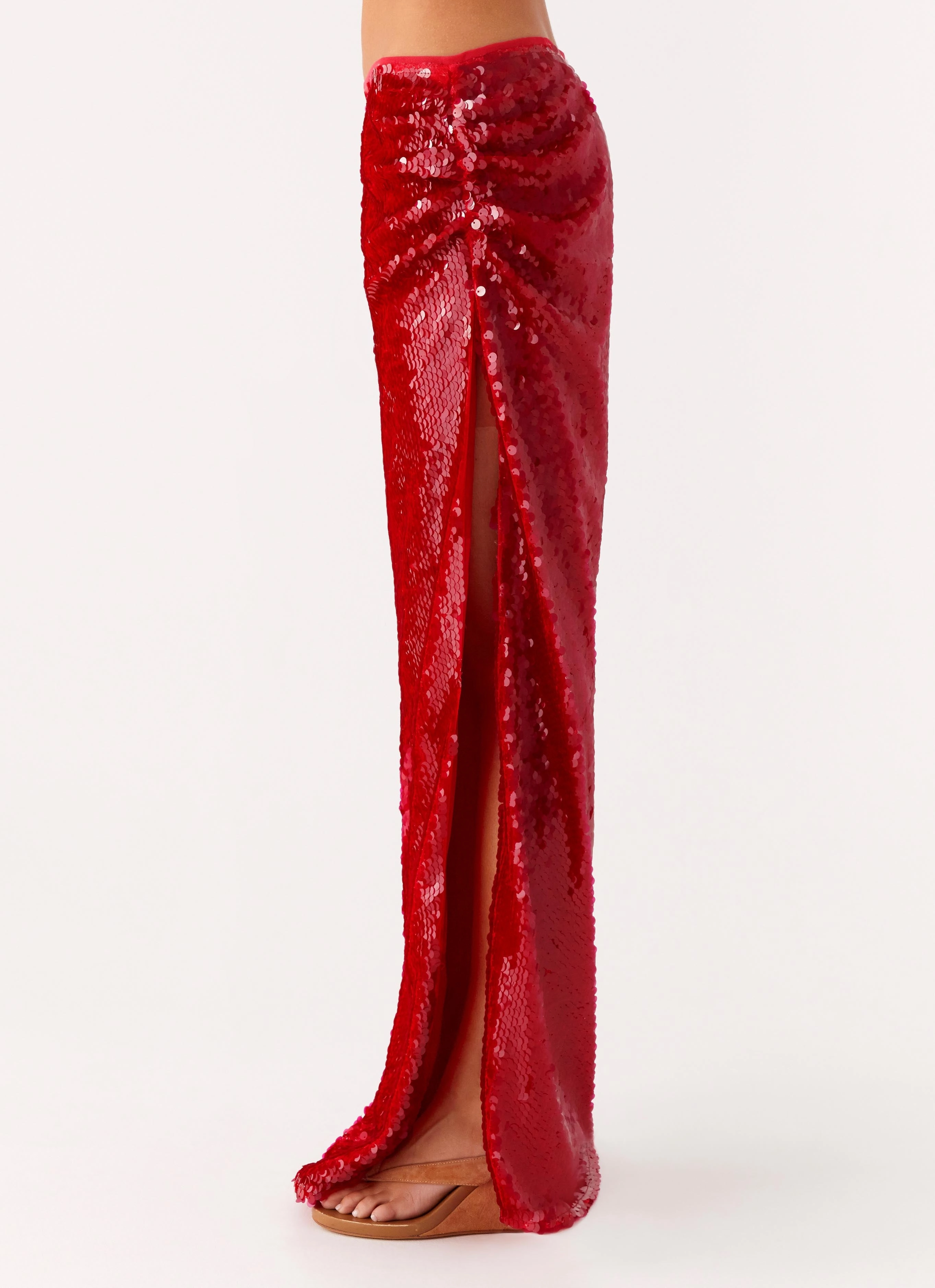 Amosa Maxi Skirt - Fuchsia Effortless Comfort Modern Appeal