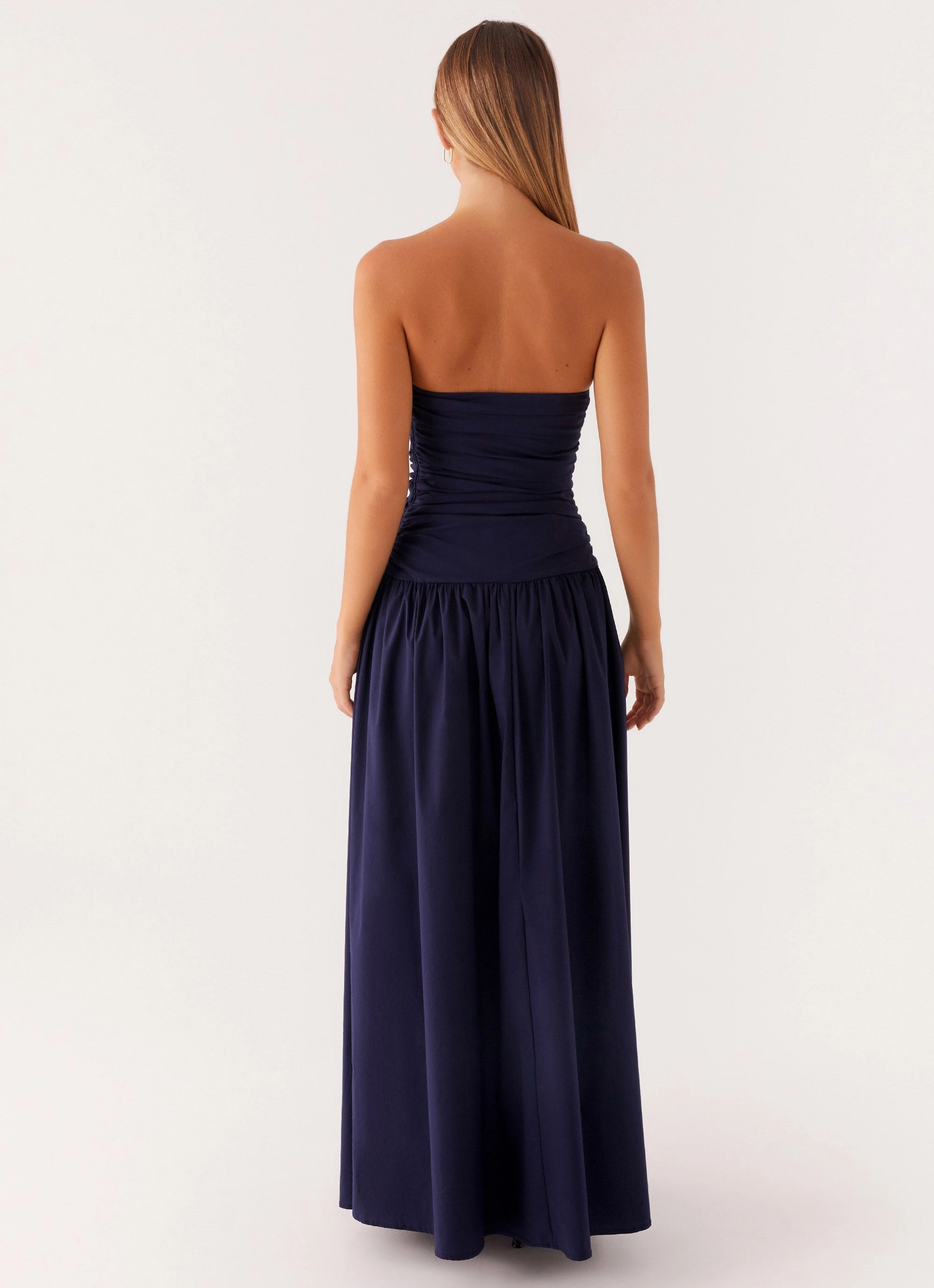 Sweet Mood Carmel Maxi Dress - Navy
