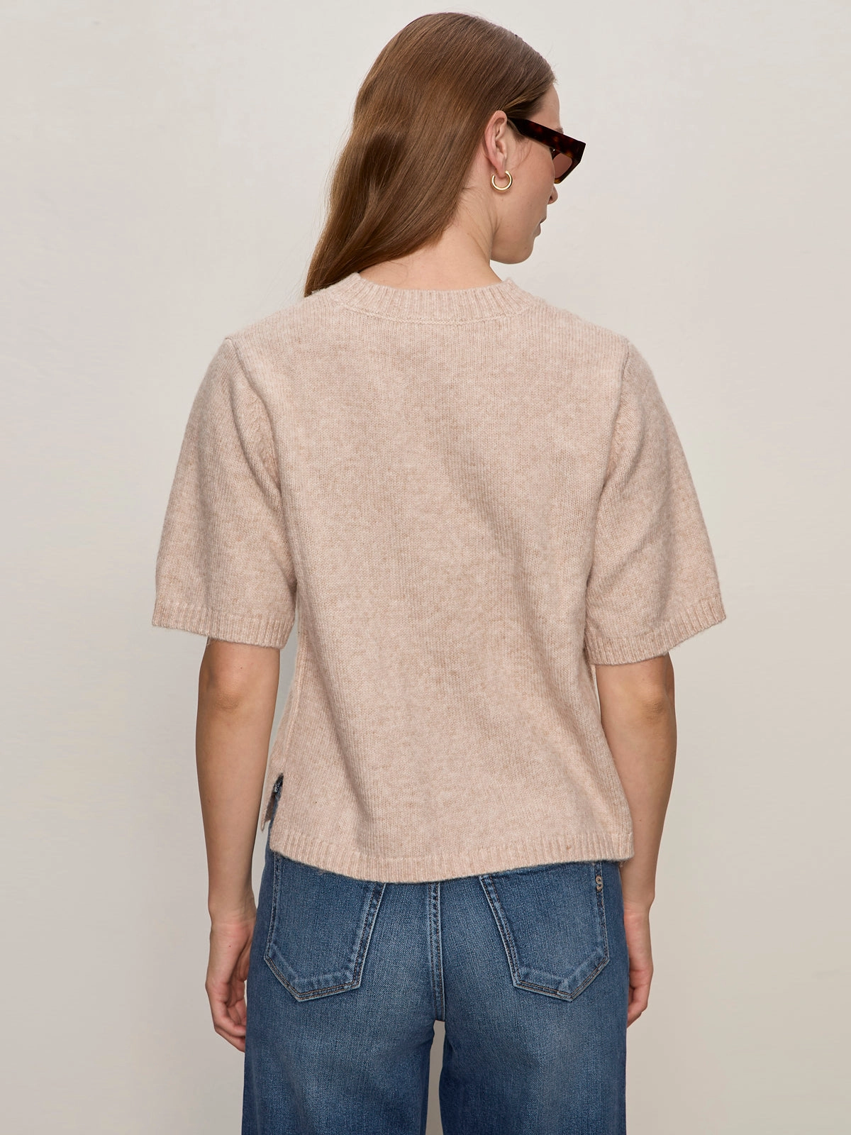 FadeResistant Coating Perfect Sweater Tee Fawn
