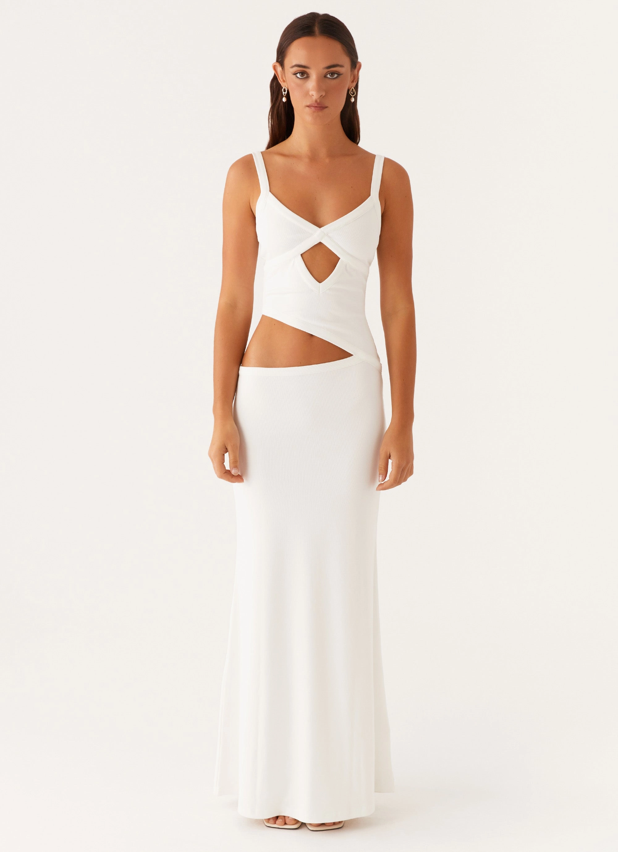 Jocelyn Maxi Dress - White Daily Form