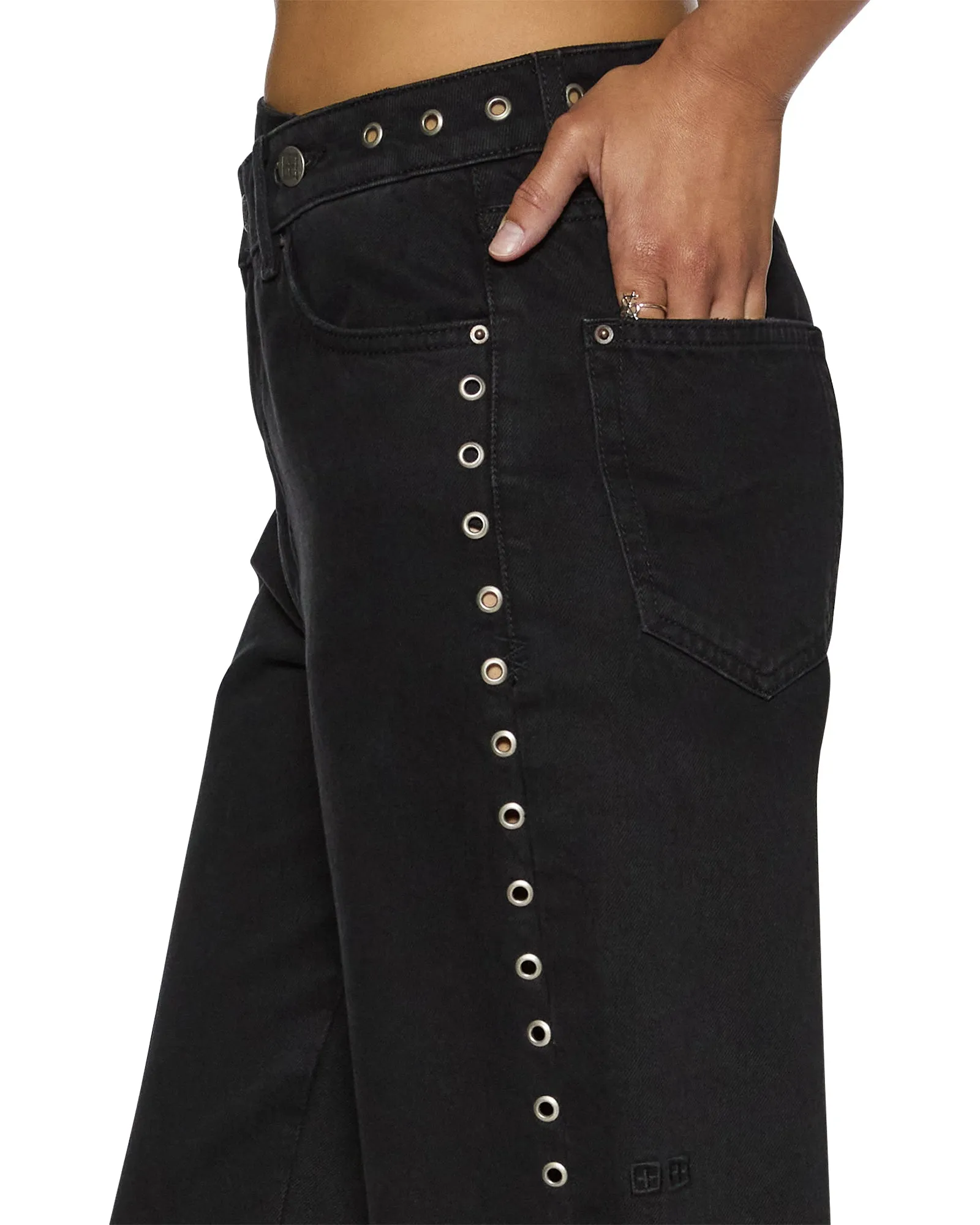 Fashion Layer Structured Hemline RELAX JEAN VICE