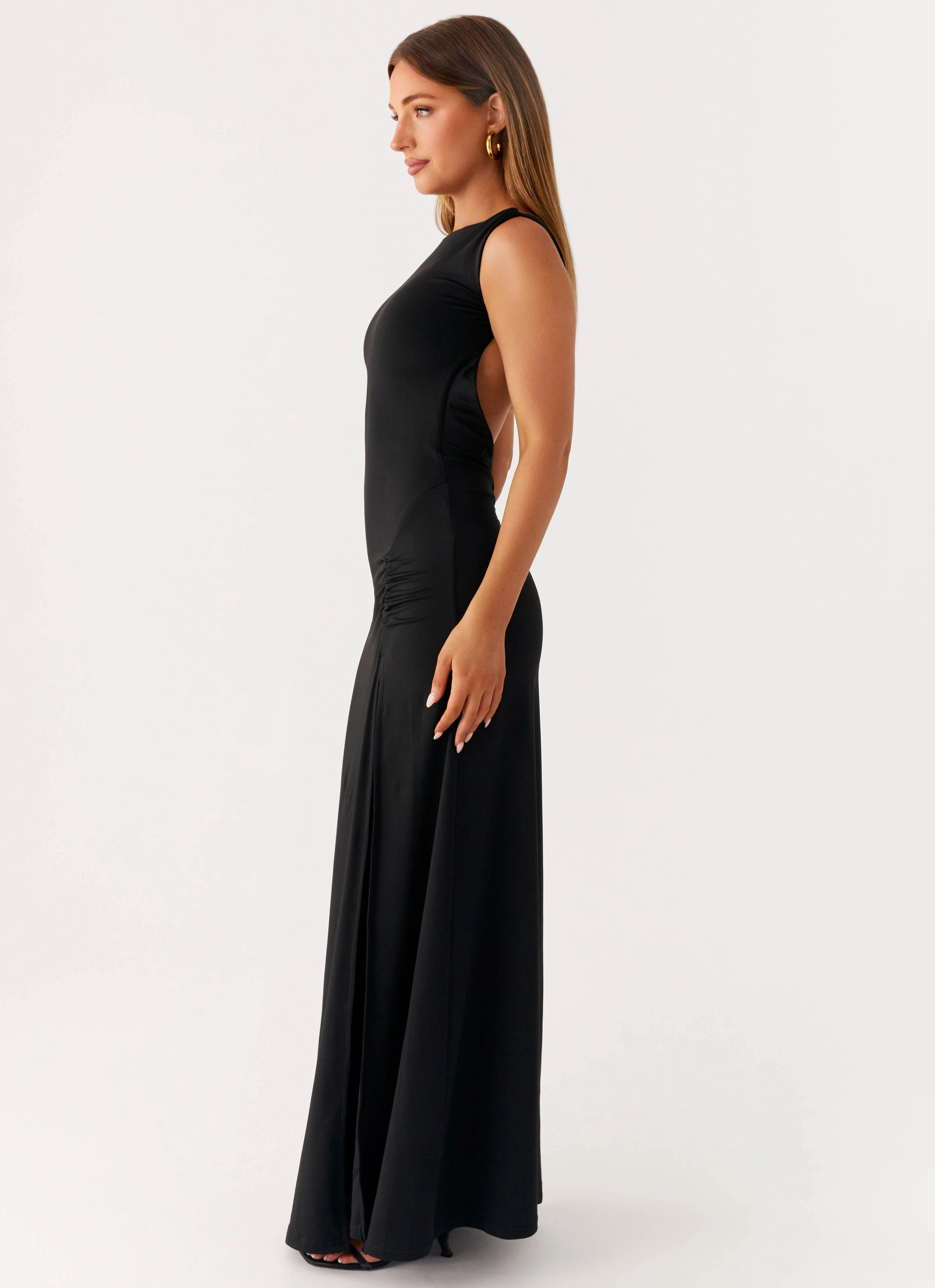 Phianne Maxi Dress - Black Soft Gradient Match Quick