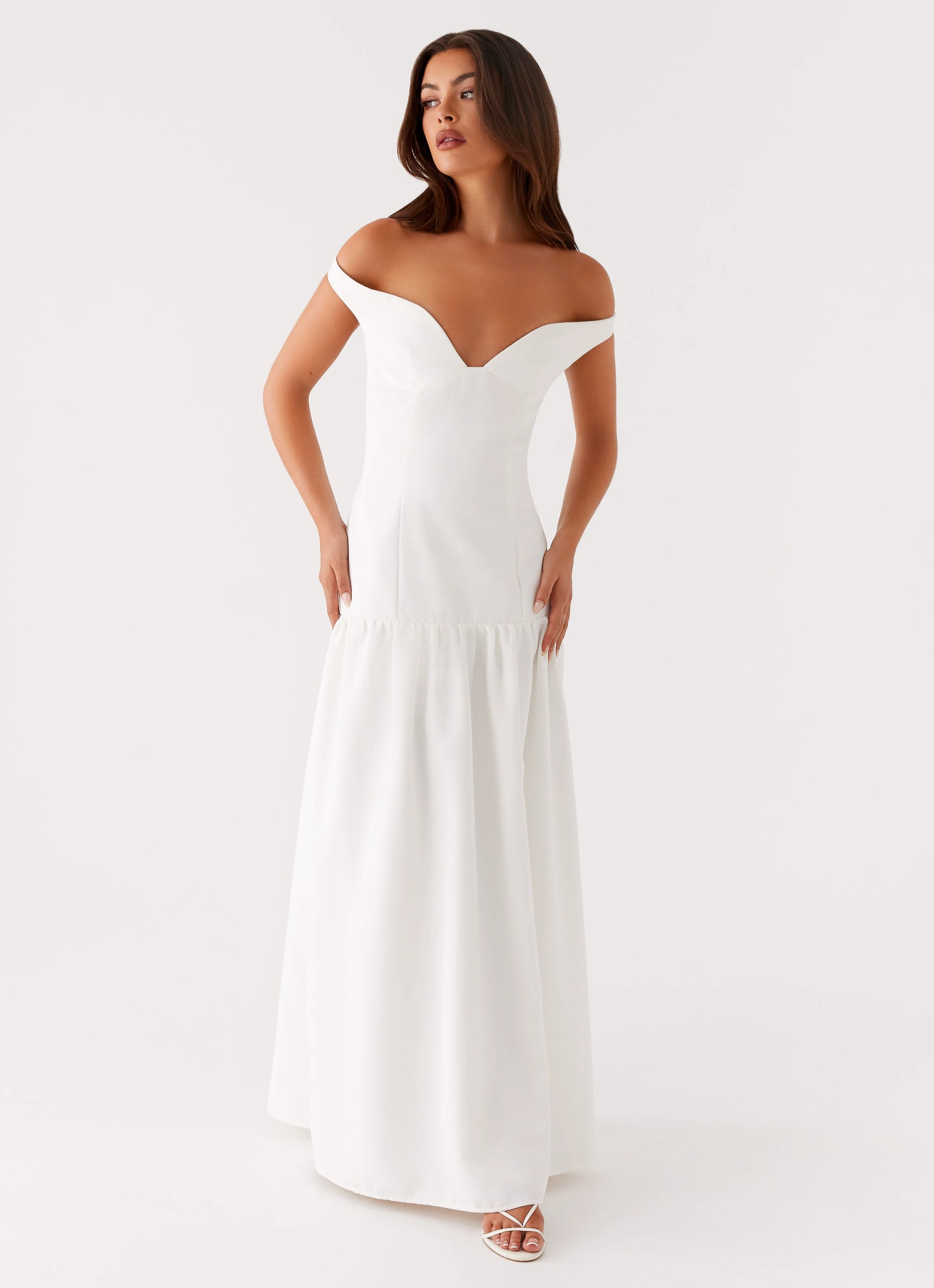 Fashionable Wear Basel Maxi Dress - White