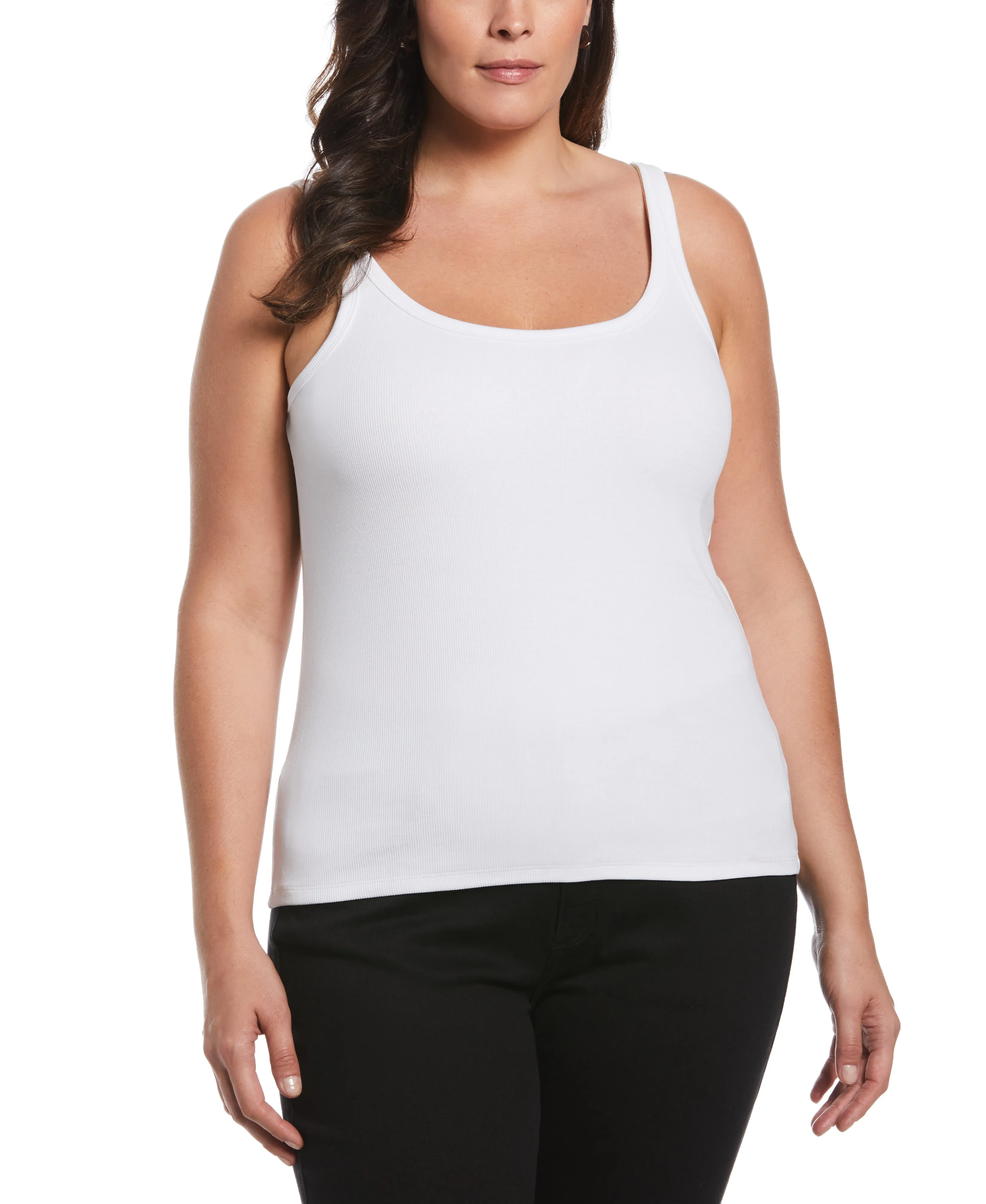 Plus Size Ribbed Tank Top ResilientStretch