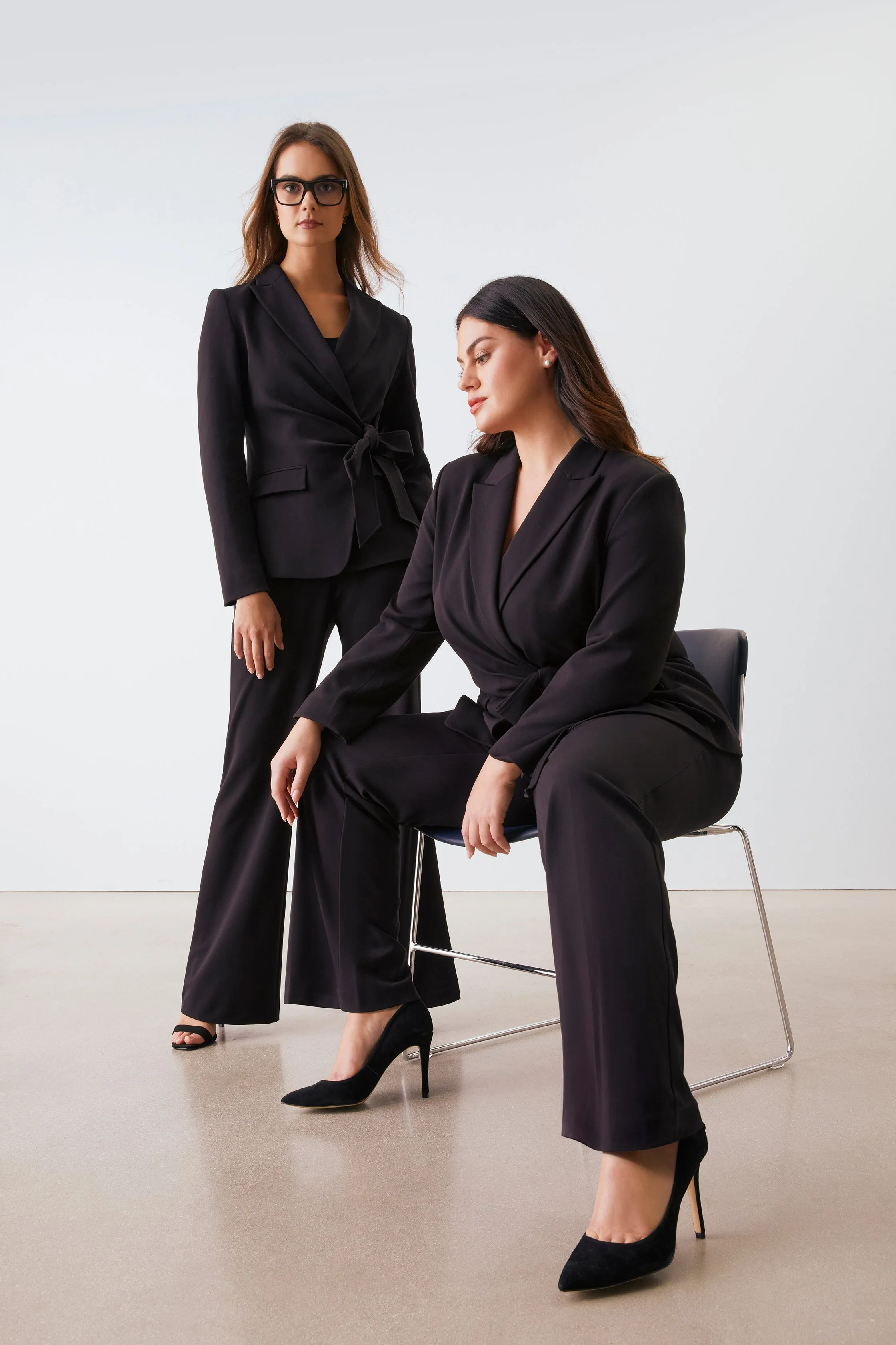 Moisture Management Plus Size Wide Leg Pant