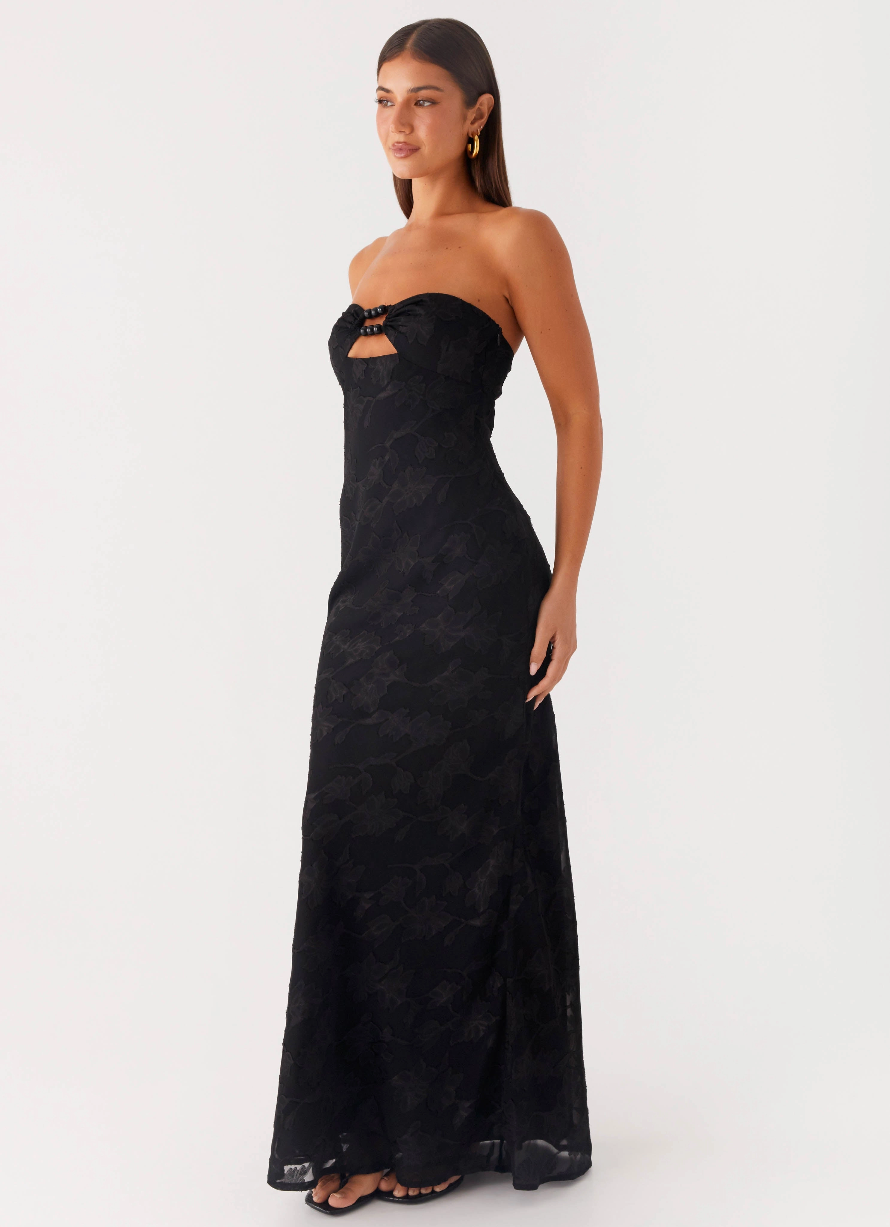 Classic Form Lunar Maxi Dress - Black