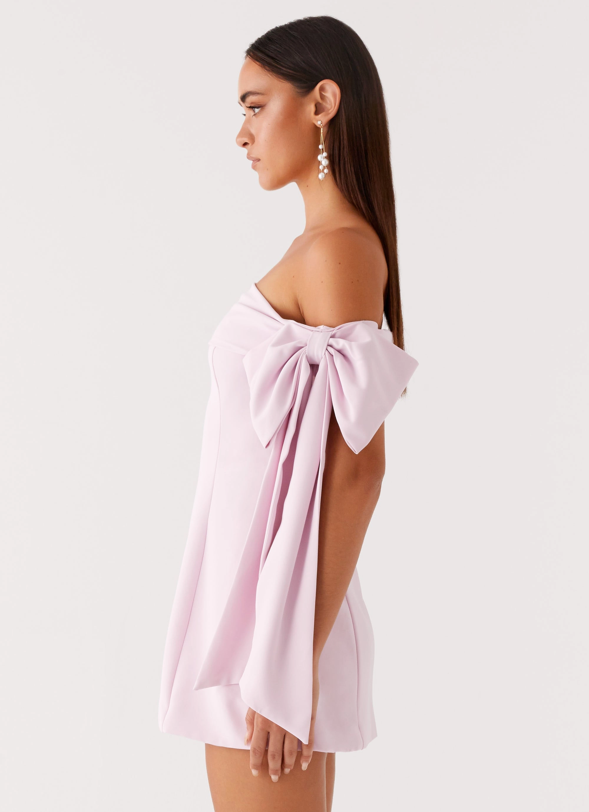 On-The-Go Outfit Lightweight Lining Akari Mini Dress - Pink