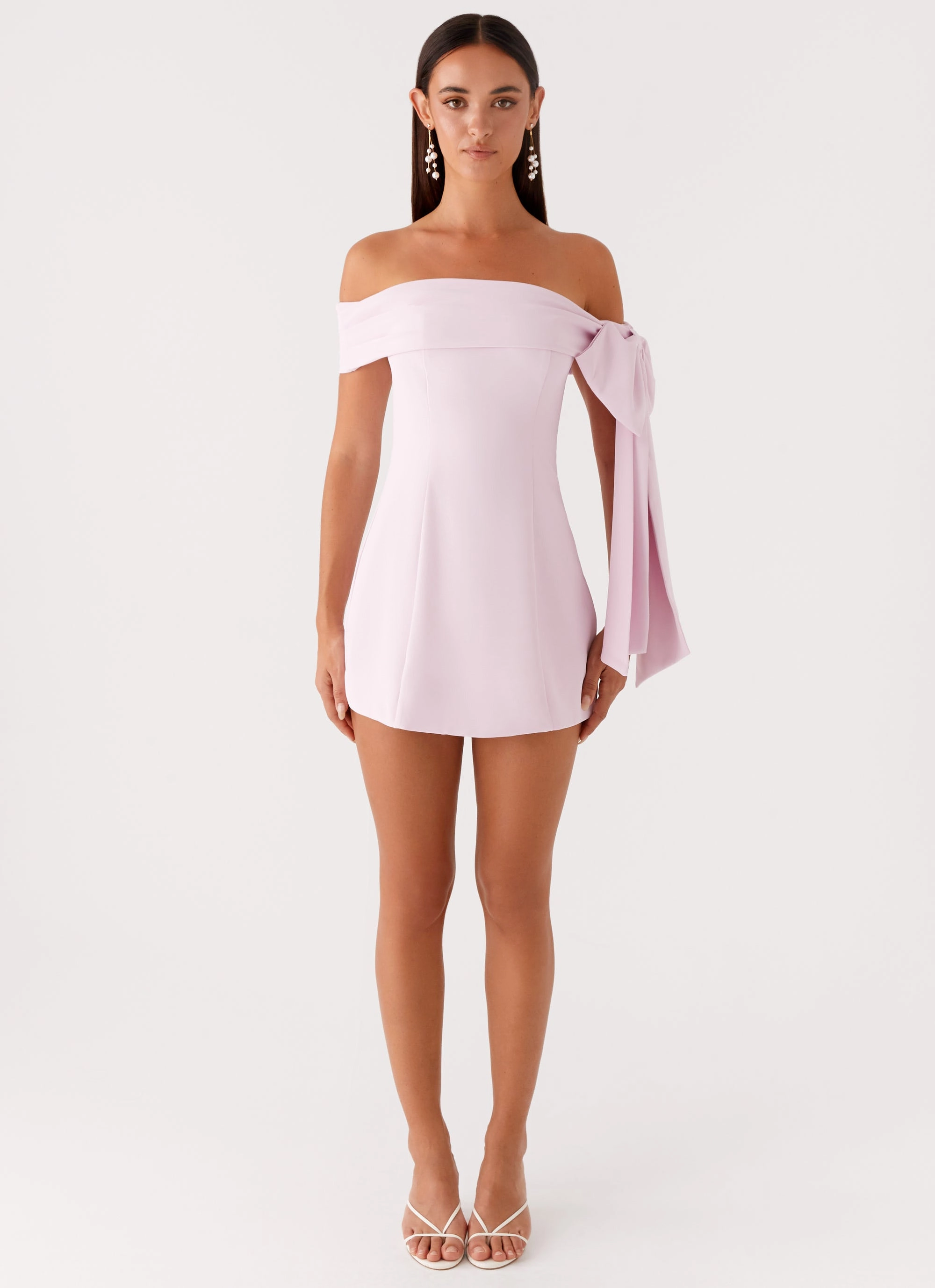 Noble Glow Chic Balance Akari Mini Dress - Pink