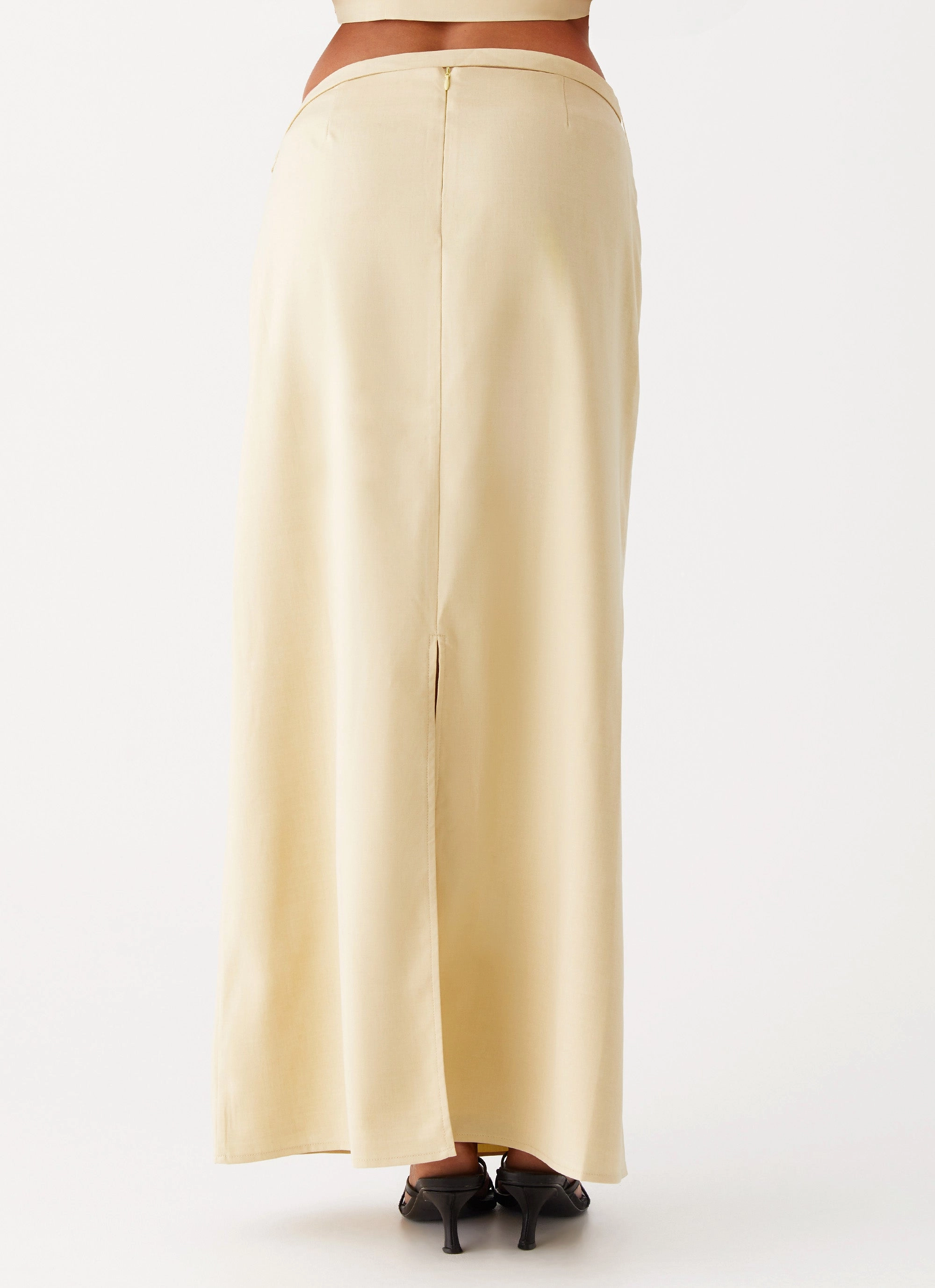 Azura Maxi Skirt - Yellow Bold Look