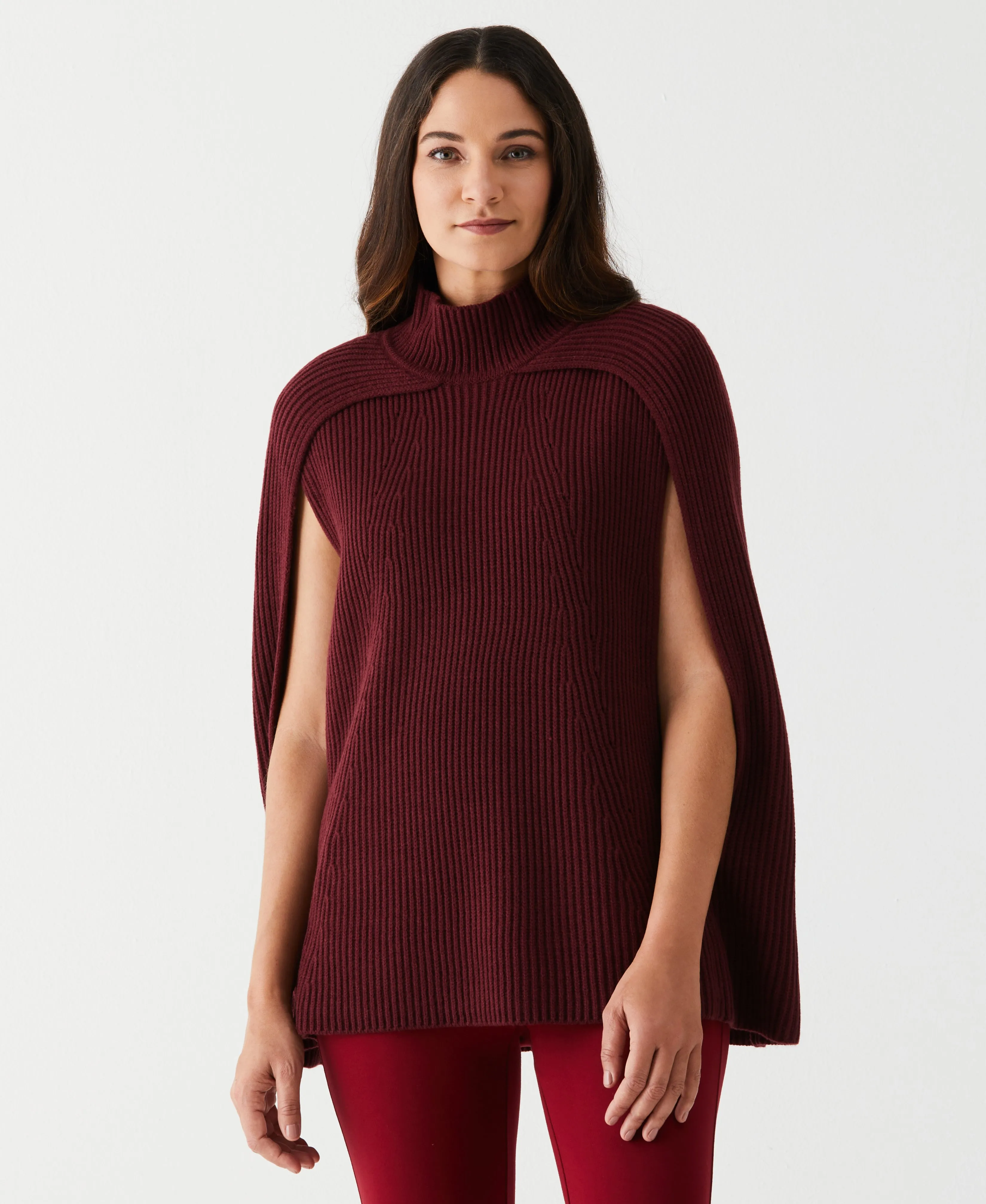 Poncho Sweater soft fit