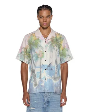 POOLSIDE SS RESORT SHIRT MULTI Moisture Wicking Fabric