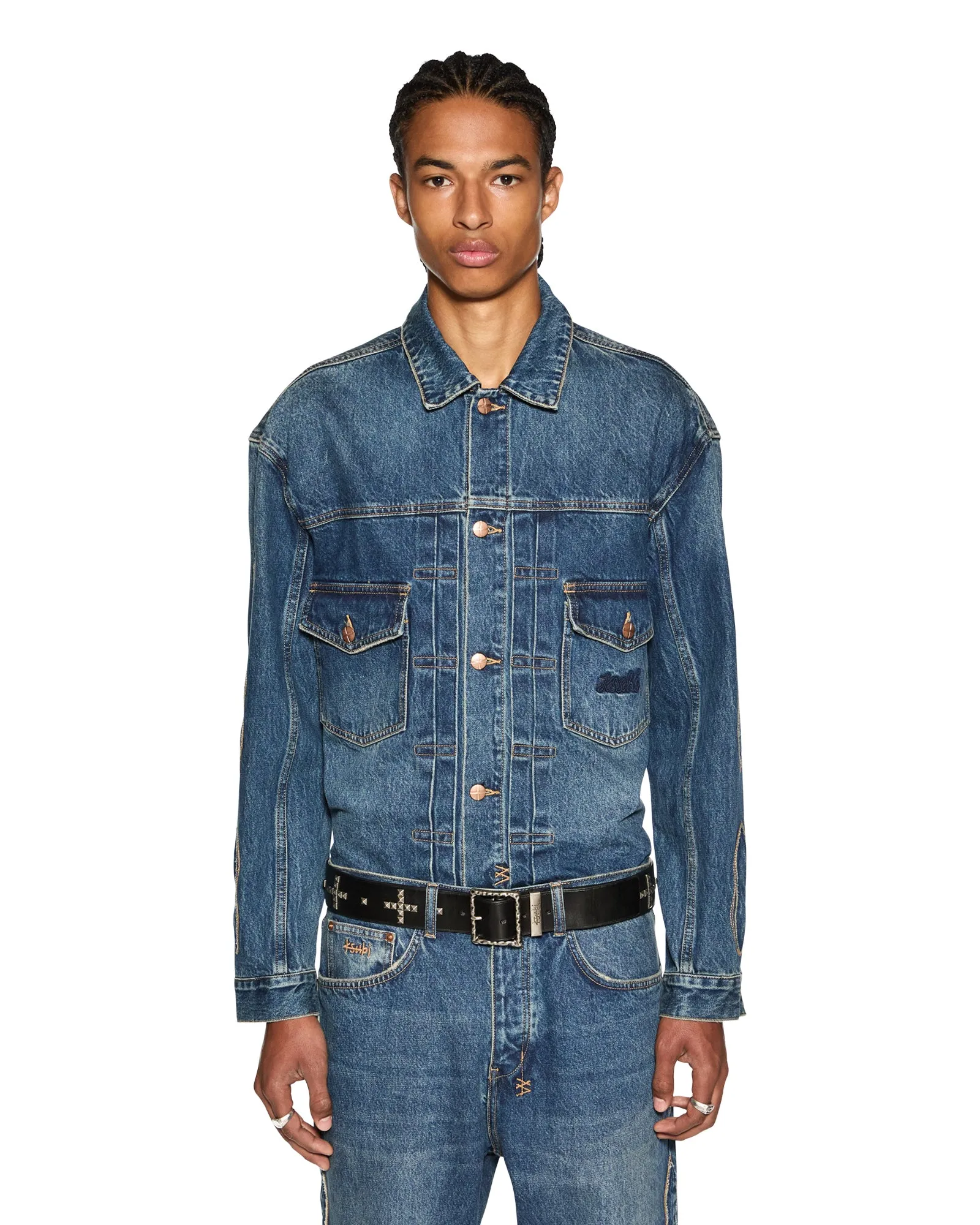 Relaxed Style Party Look Sunny Vibes Couple Look DOUBLEDOWN OH G JACKET ANTIQUE KRAFT