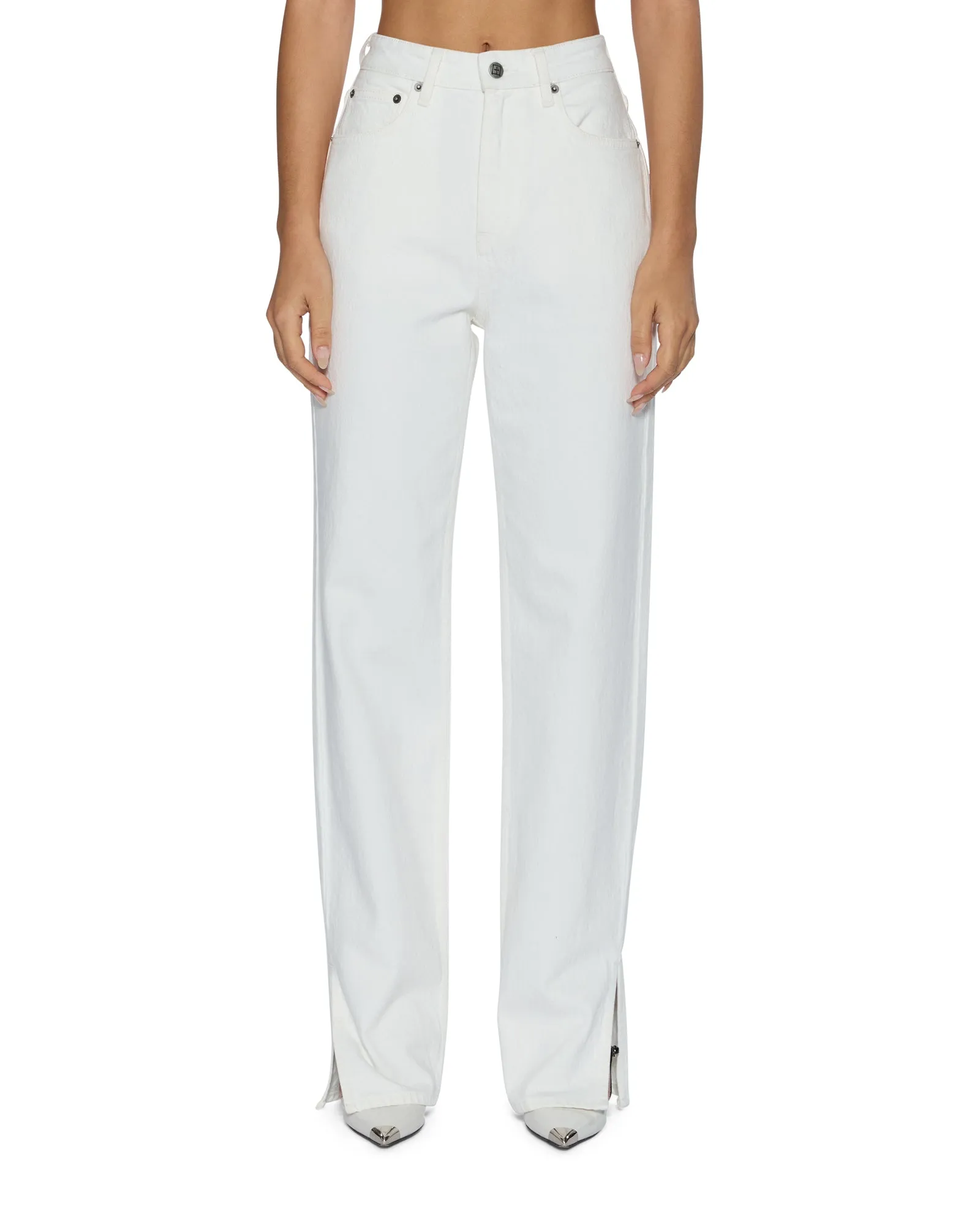 PLAYBACK SPLITS ECRU Casual Fit Non Fade Fabric