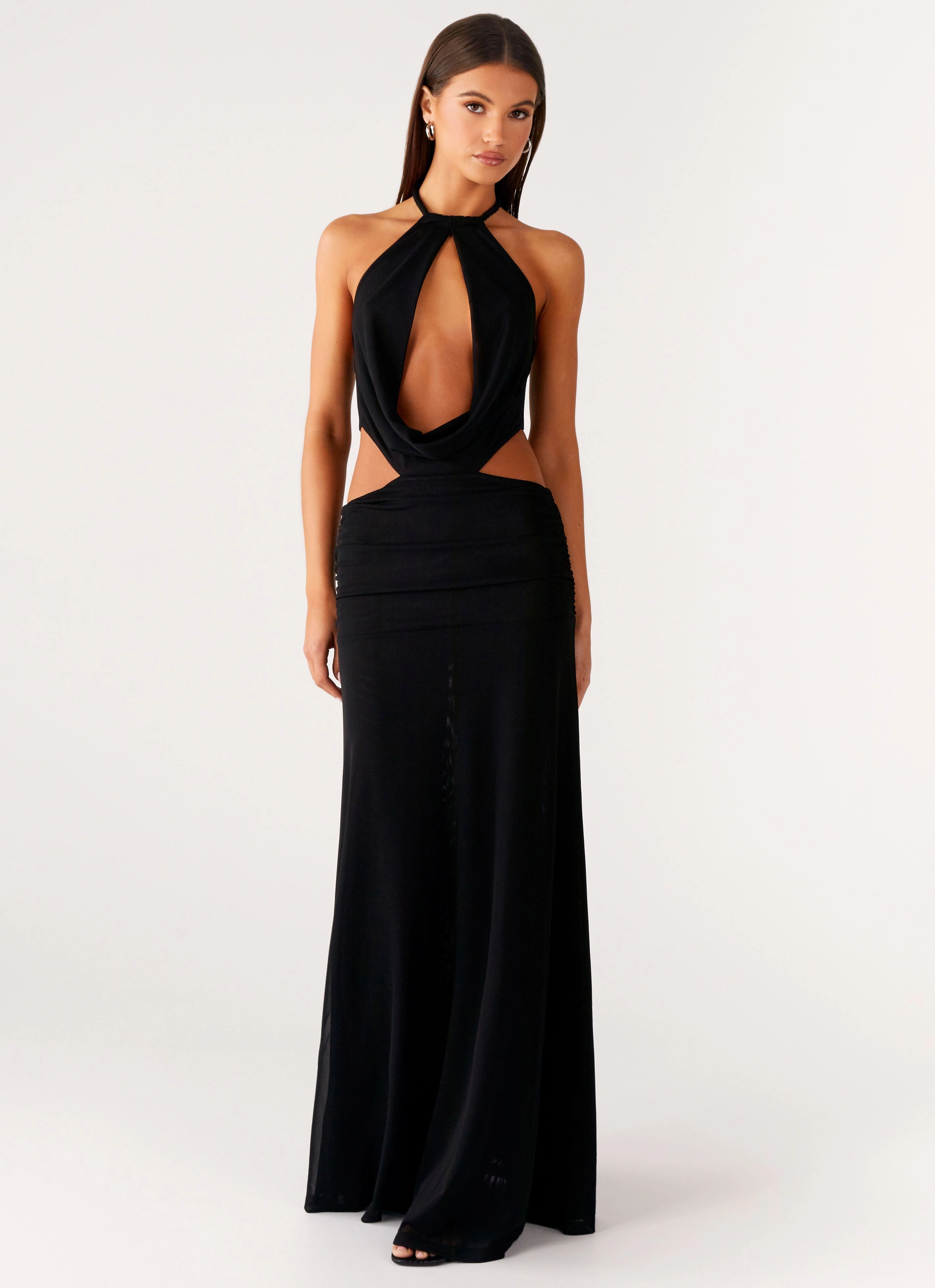 Only Love Maxi Dress - Black Spring-Season HypoallergenicFiber