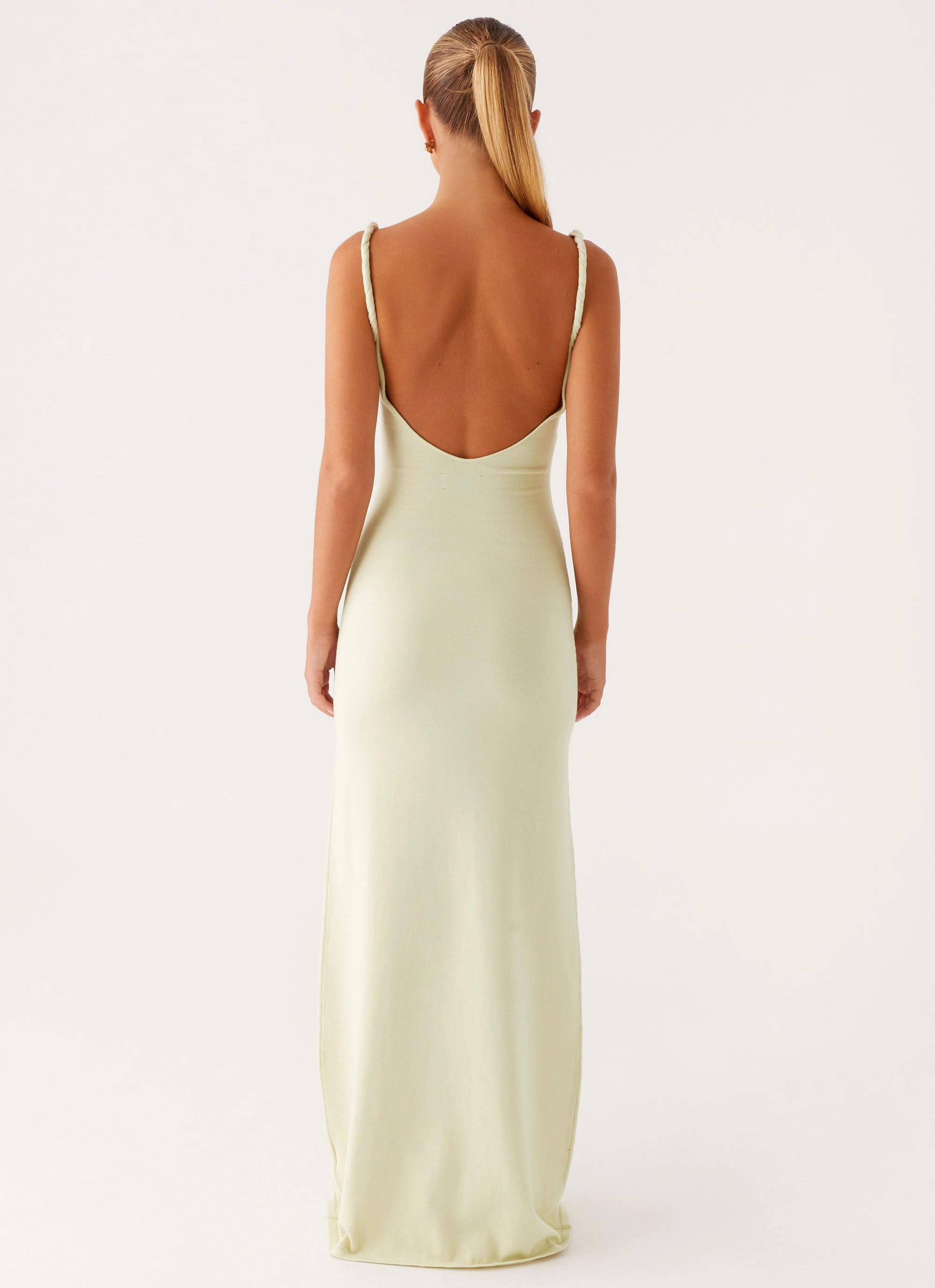 Satin Layers Anastasia Maxi Dress - Sage