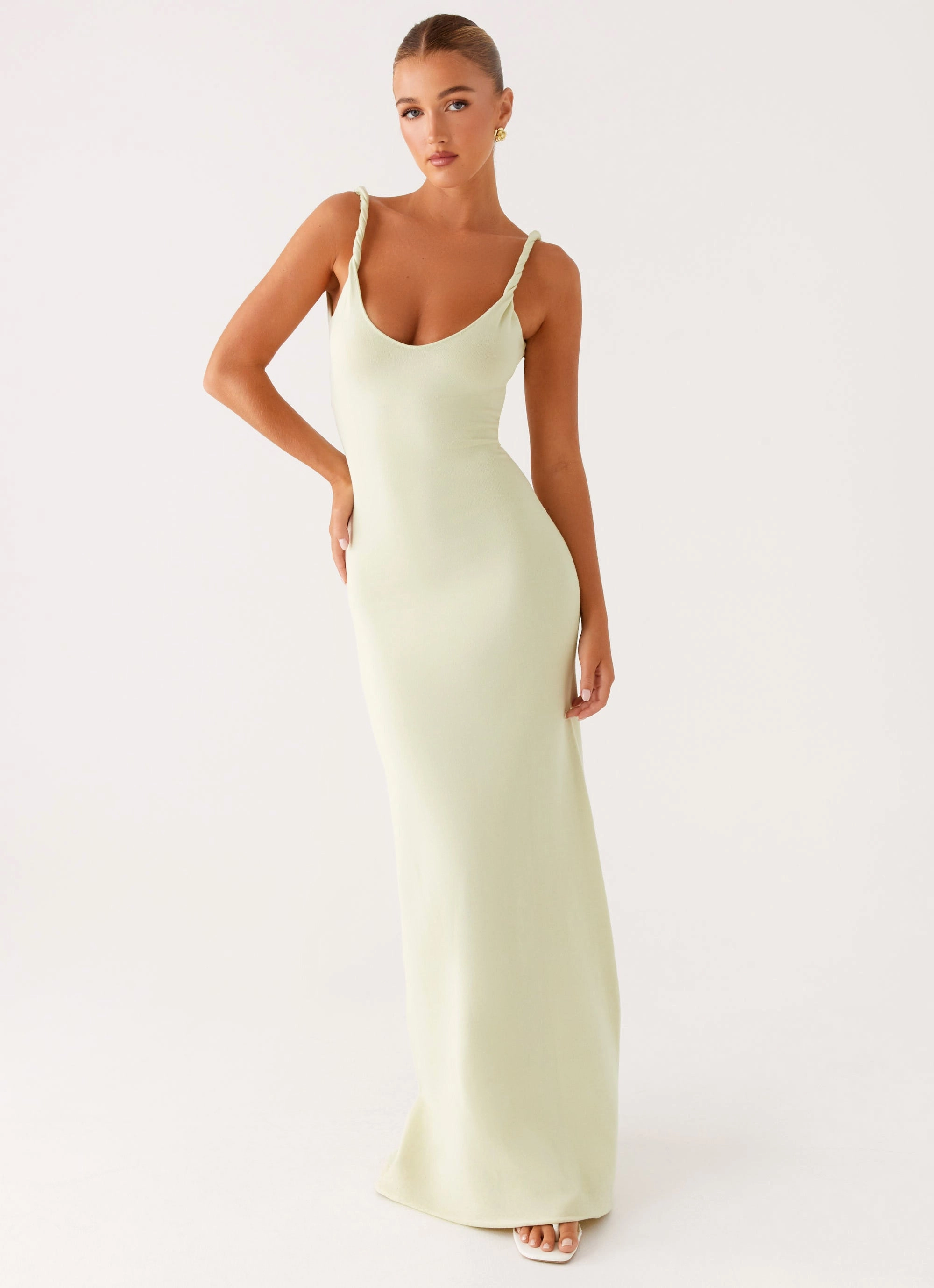 Comfy Detail Anastasia Maxi Dress - Sage