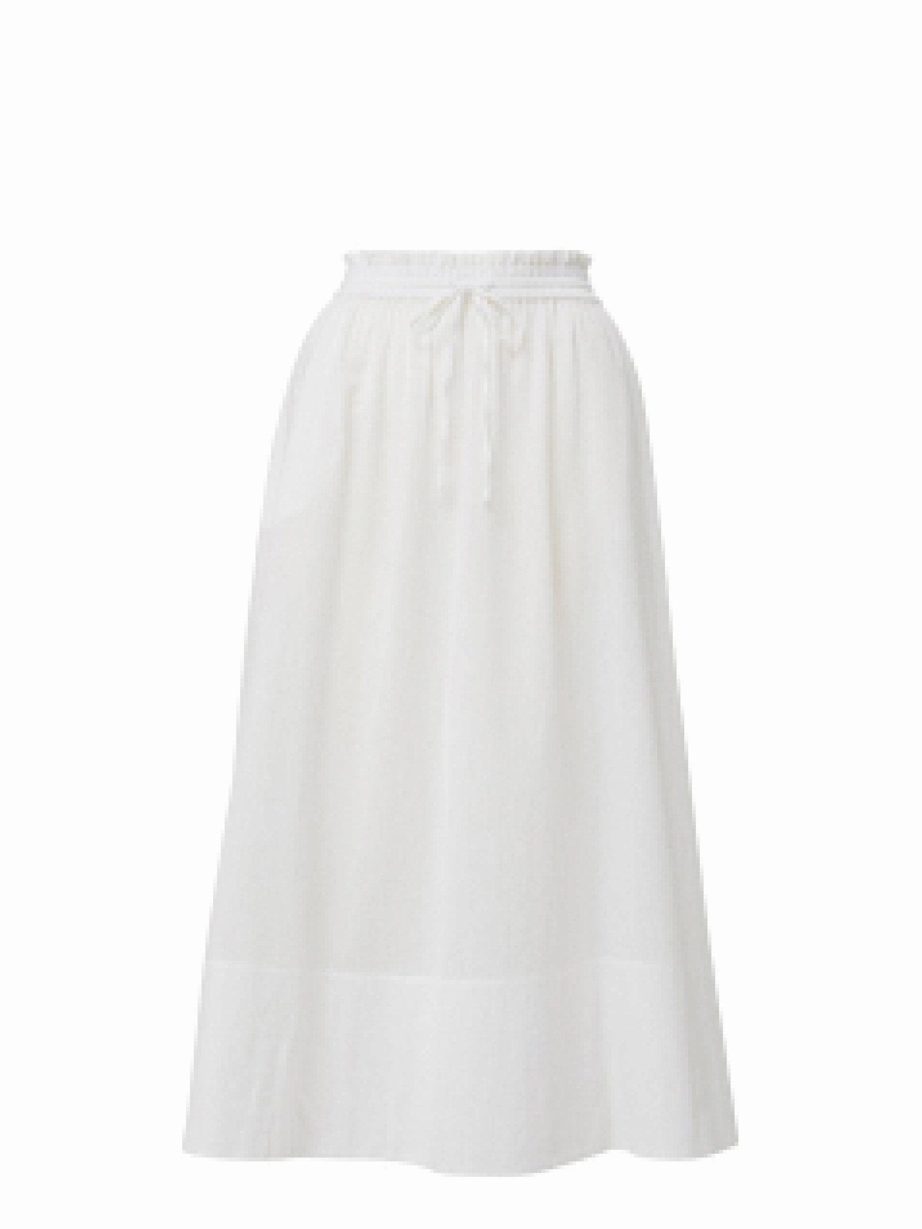 High End Quality Rachel Skirt Fresh White